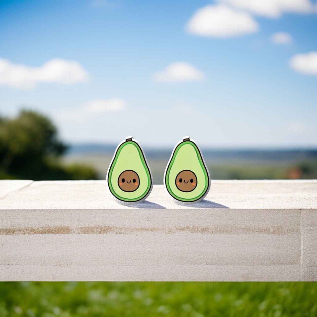 Get Your Guac On: Adorable Avocado Stud Earrings!