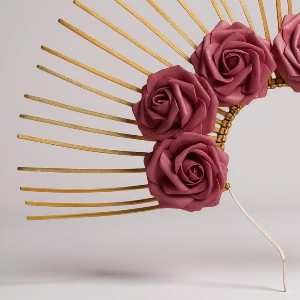 Rose Goddess Headband - Unleash Your Inner Diva! ✨🌹