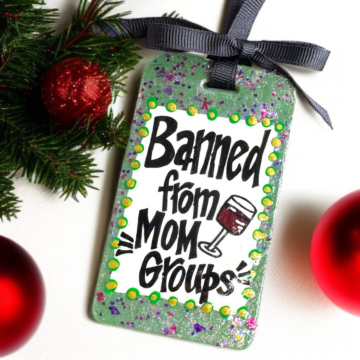 Mom Groups Beware: The Hilarious Ornament You Need!