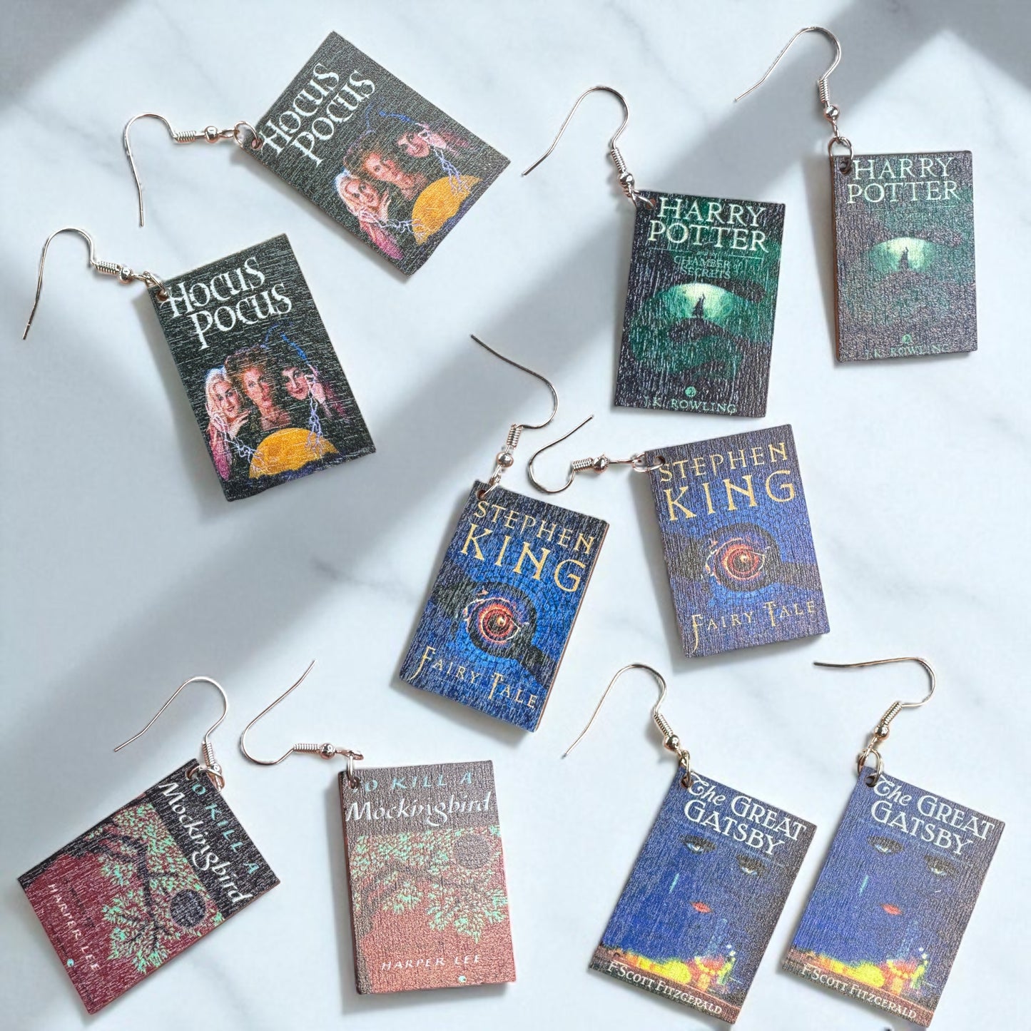 Book Earrings โ The Perfect Accessory for Every Literary Lover! ๐ - Rhythms of Grace Creative