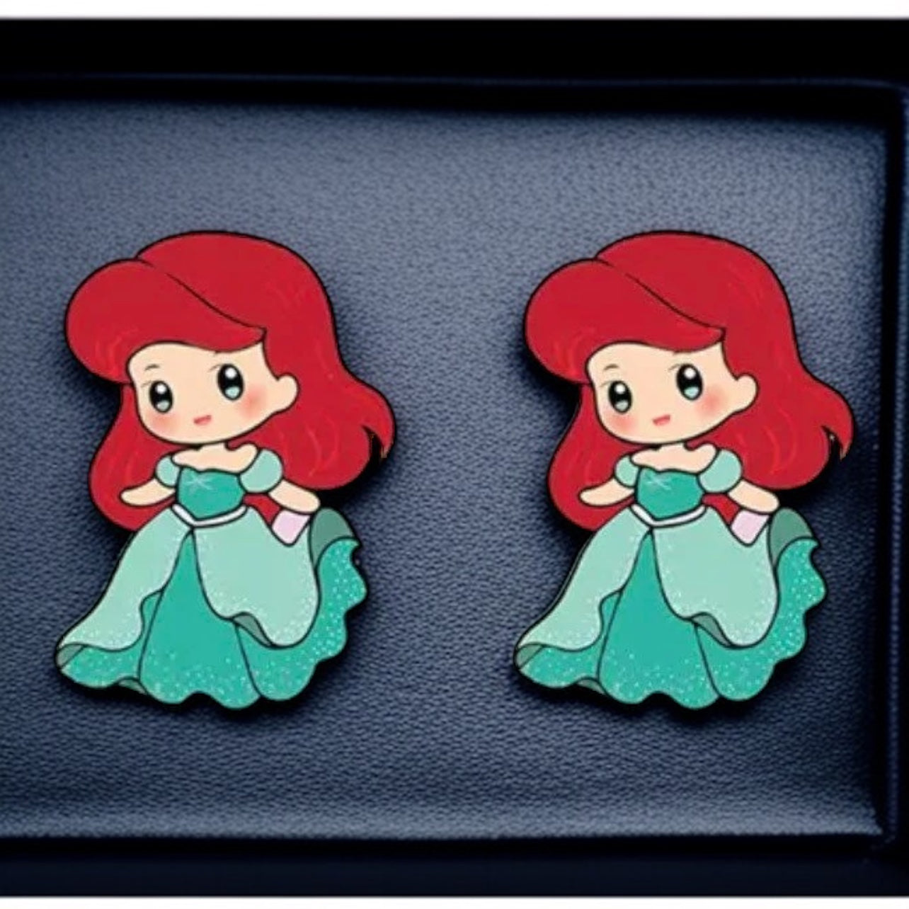 Enchanting Cartoon Princess Stud Earrings - Sparkle Like Royalty! đź‘‘