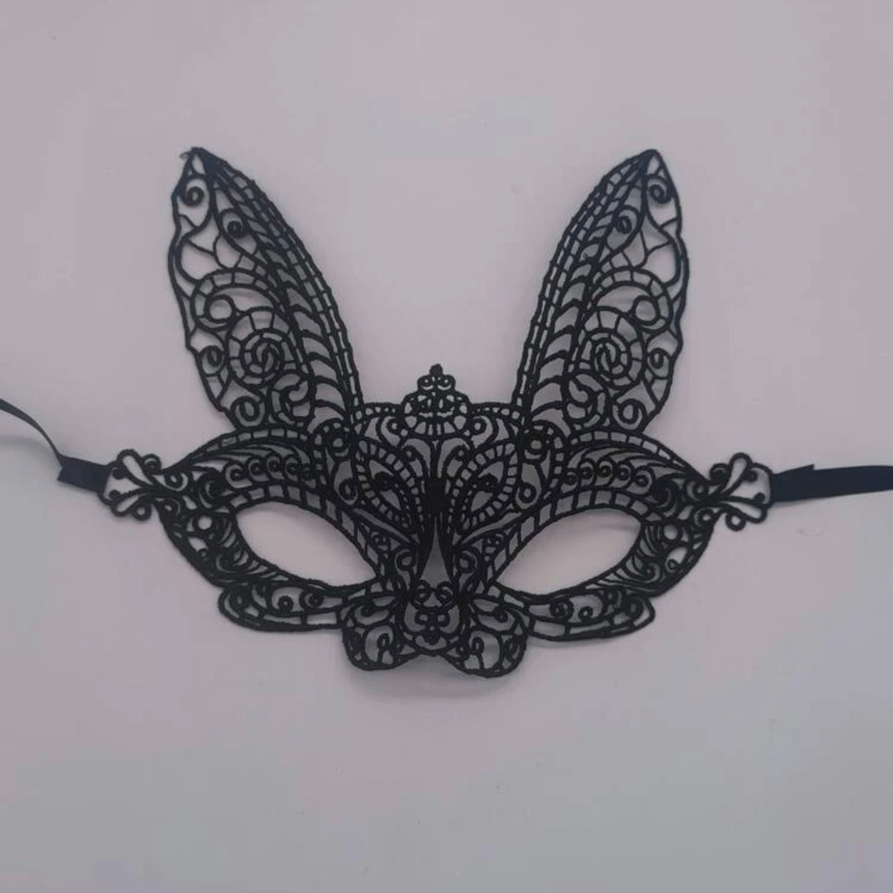 Velvet Night Rabbit Mask – Masquerade Magic with a Wild Side