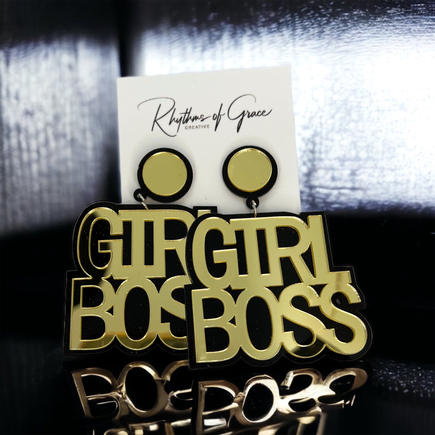 Girl Babe Bling: Sassy Girl Power Earrings to Elevate Your Style! - Rhythms of Grace Creative