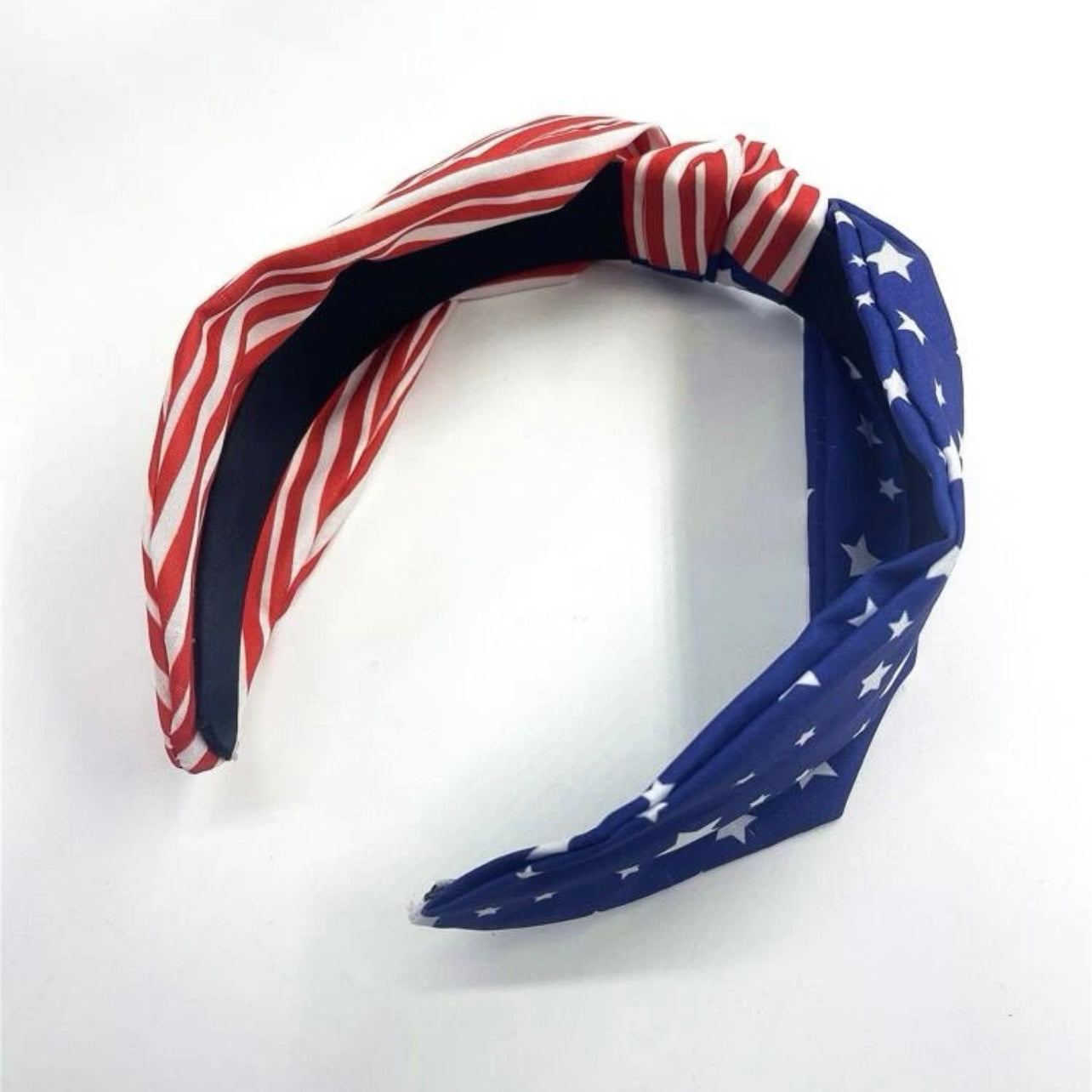Patriotic Topknot Headband - Mare with Love & Liberty 🇺🇸 - Rhythms of Grace Creative
