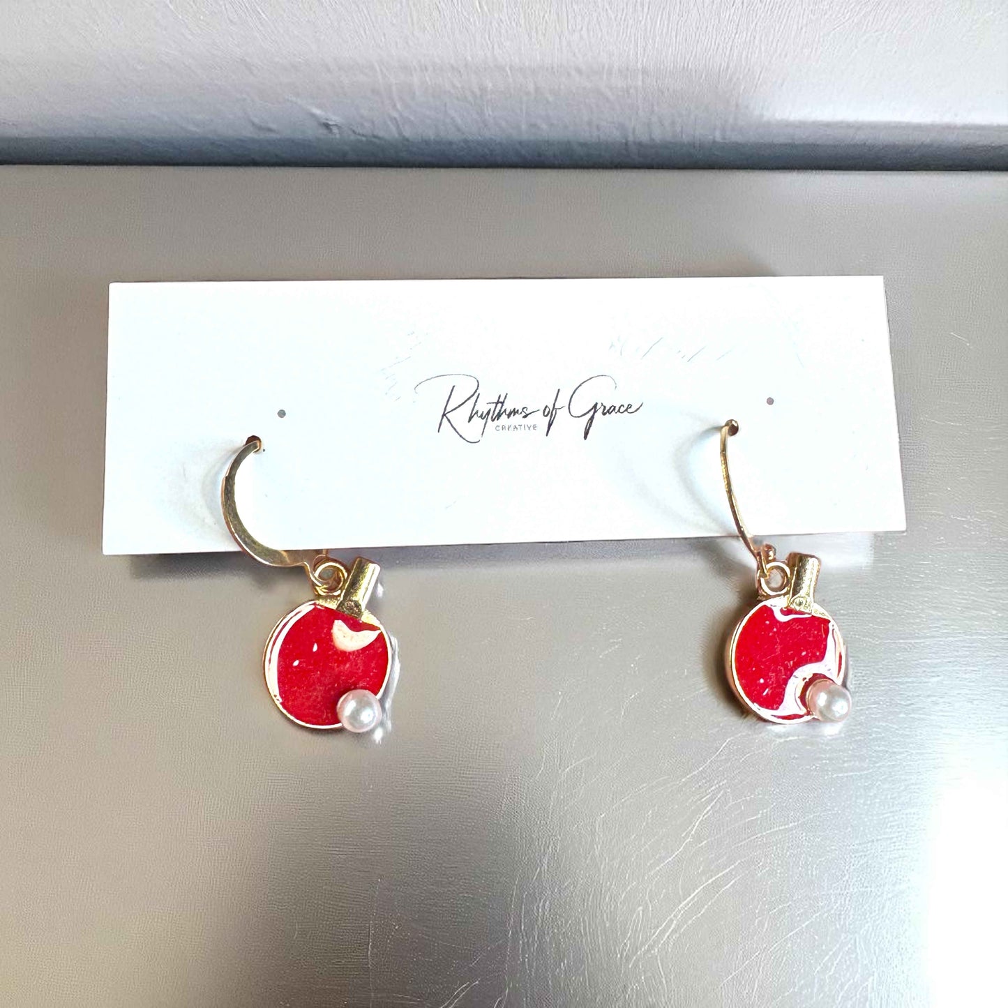 Ping Pong Perfection: Paddle Your Style with Ping Pong Earrings!