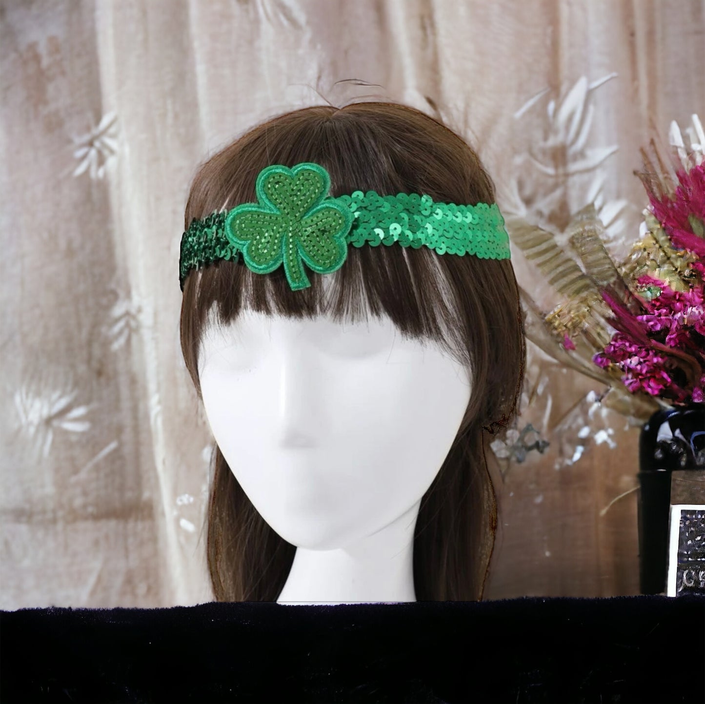 Shamrock Sparkle Headband: Get Your Irish On! ๐โจ - Rhythms of Grace Creative
