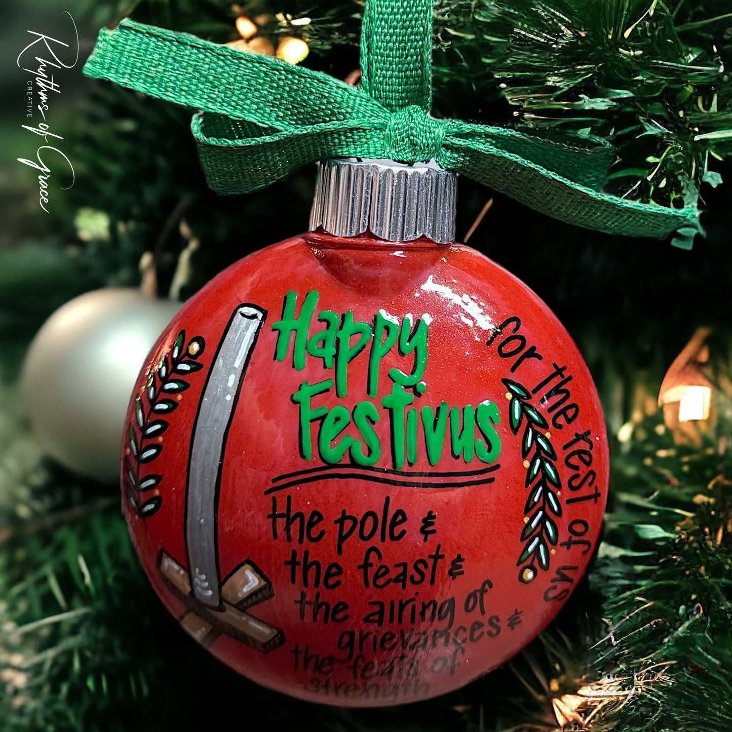 Christmas Ornament: Happy Festivus! For the Rest of Us!