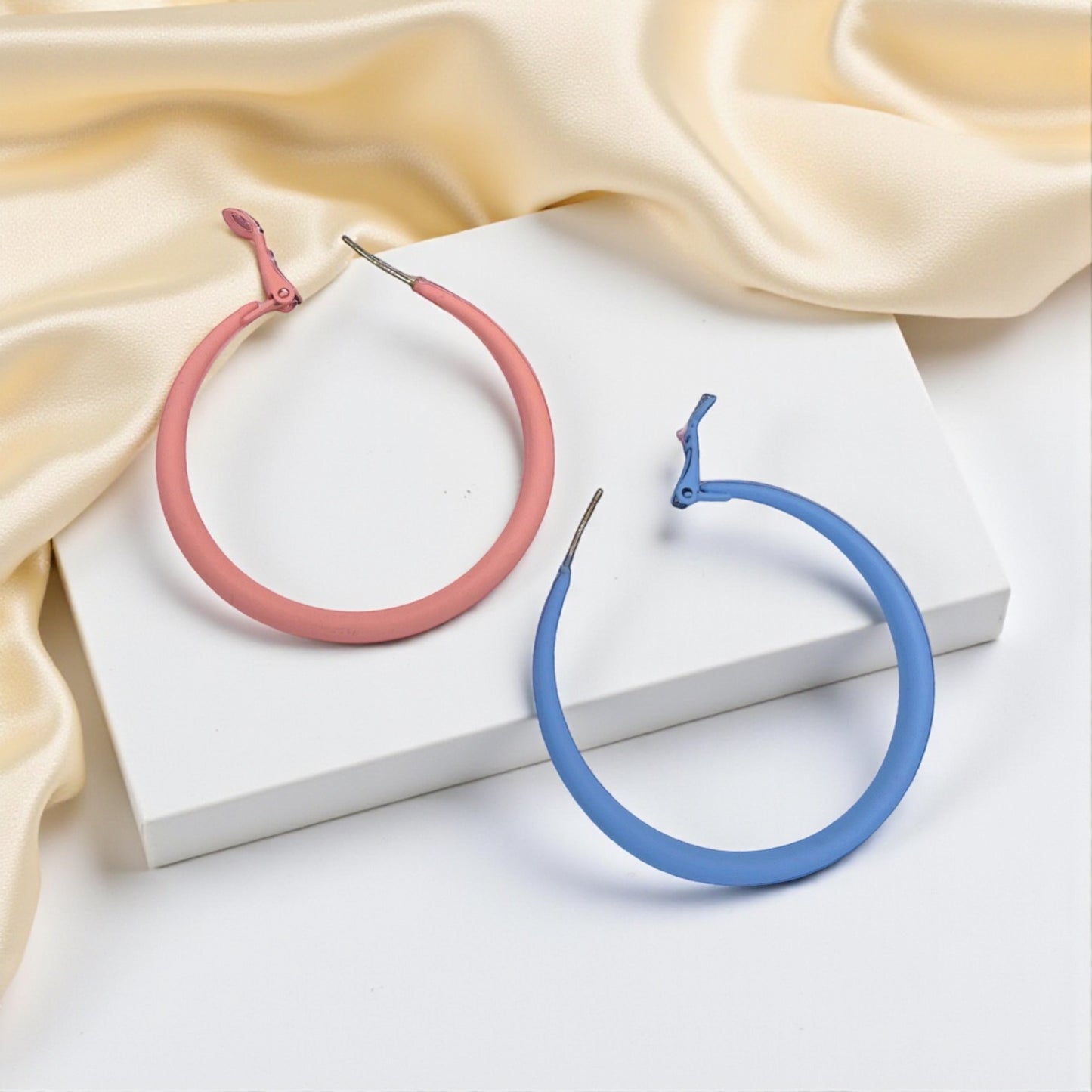 Pink or Blue? Peek-a-Boo Hoops for the Big Reveal!