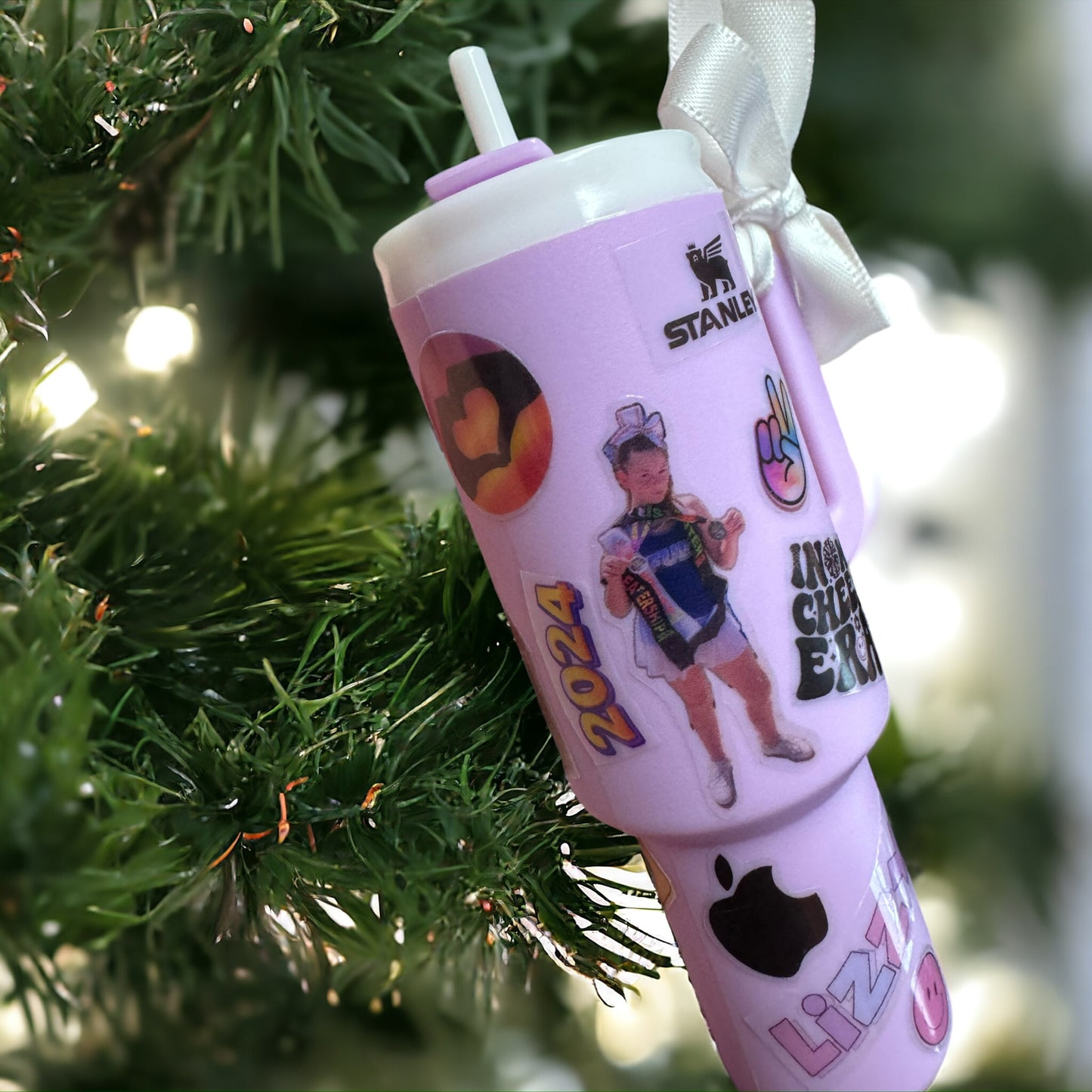 Cheers to the Season: Customized Mini Stanley Cup Ornaments for the Perfect Gift!