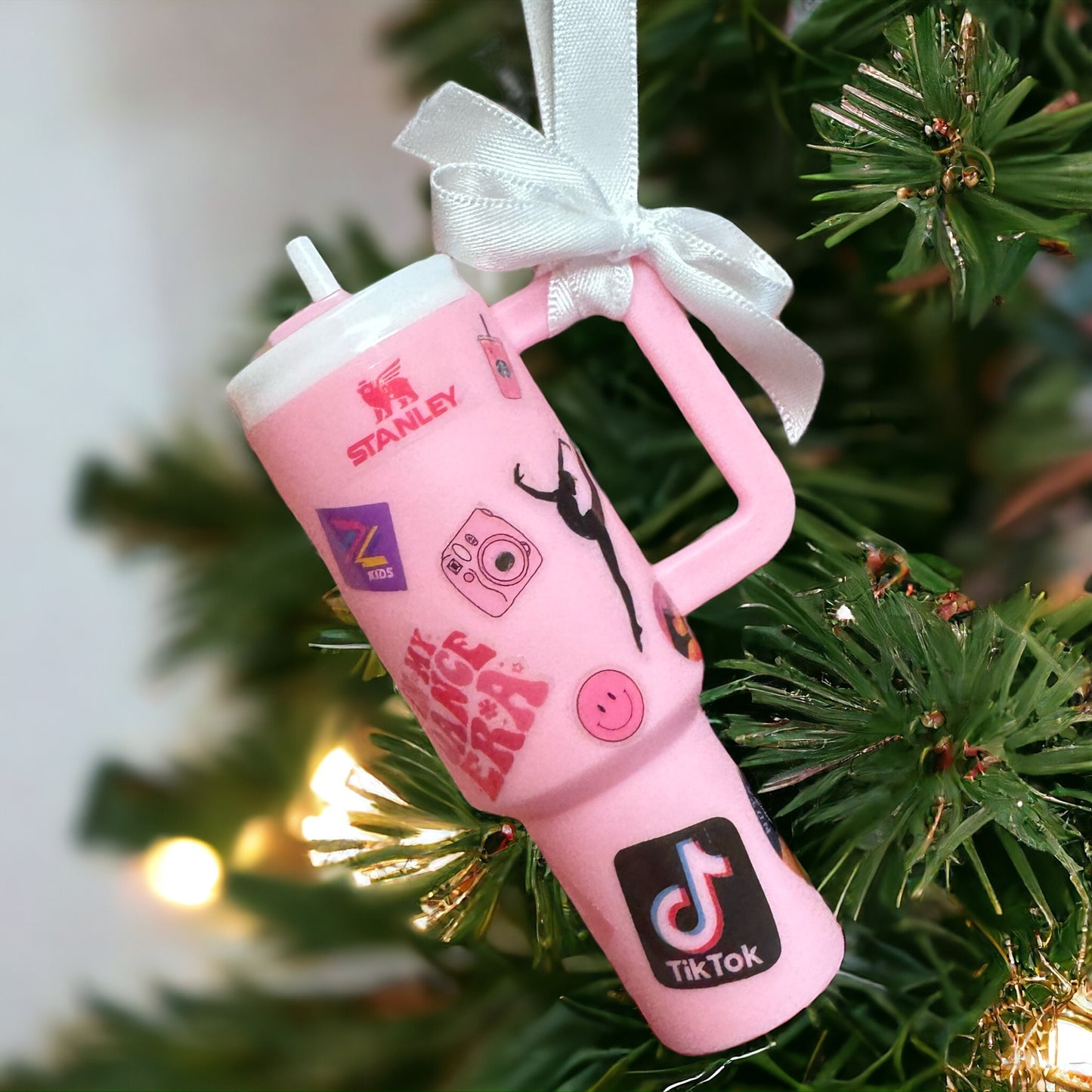 Cheers to the Season: Customized Mini Stanley Cup Ornaments for the Perfect Gift!