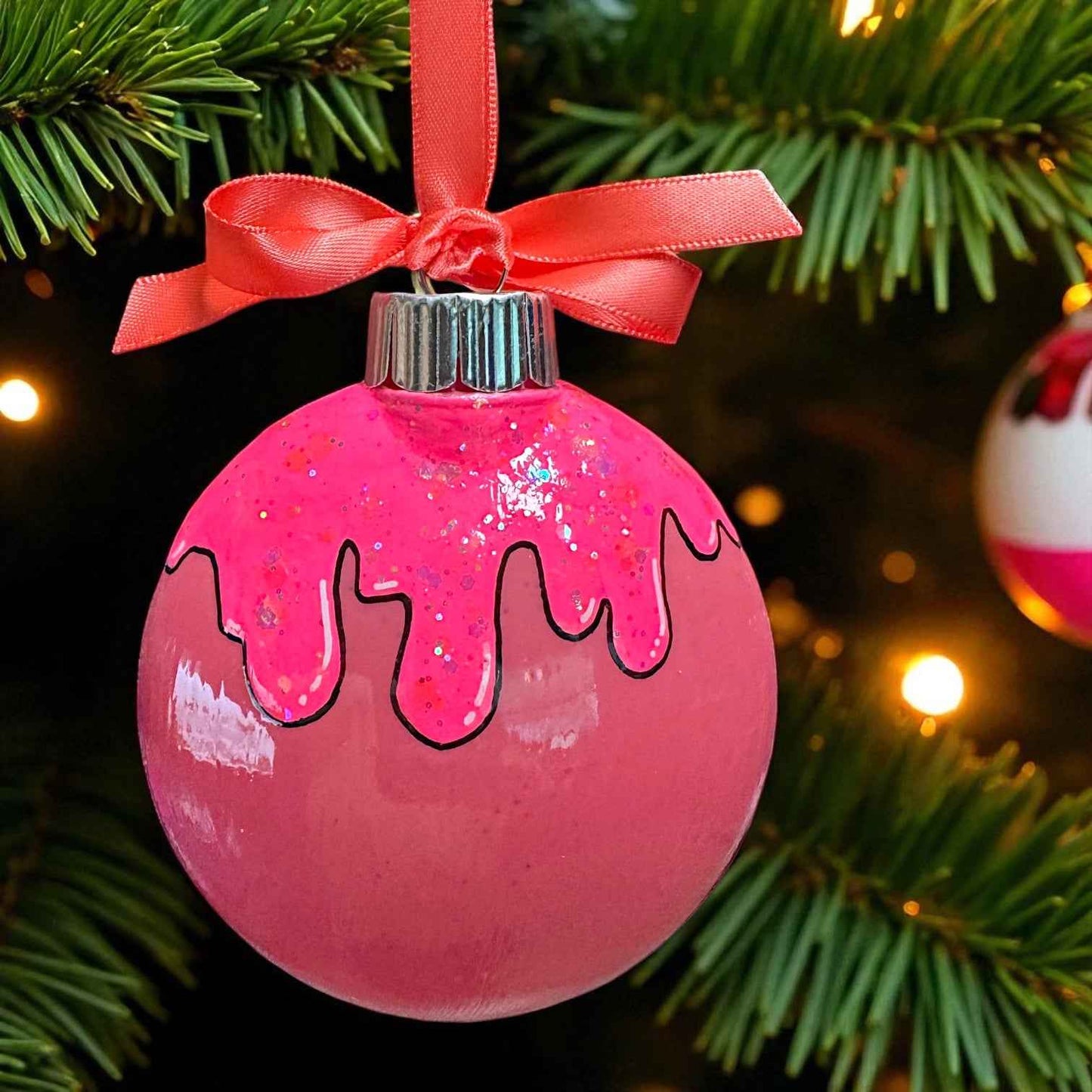 Pink Pony Club Ornament – Hand-Painted, Personalized & Pop-Culture Perfect! 🎀