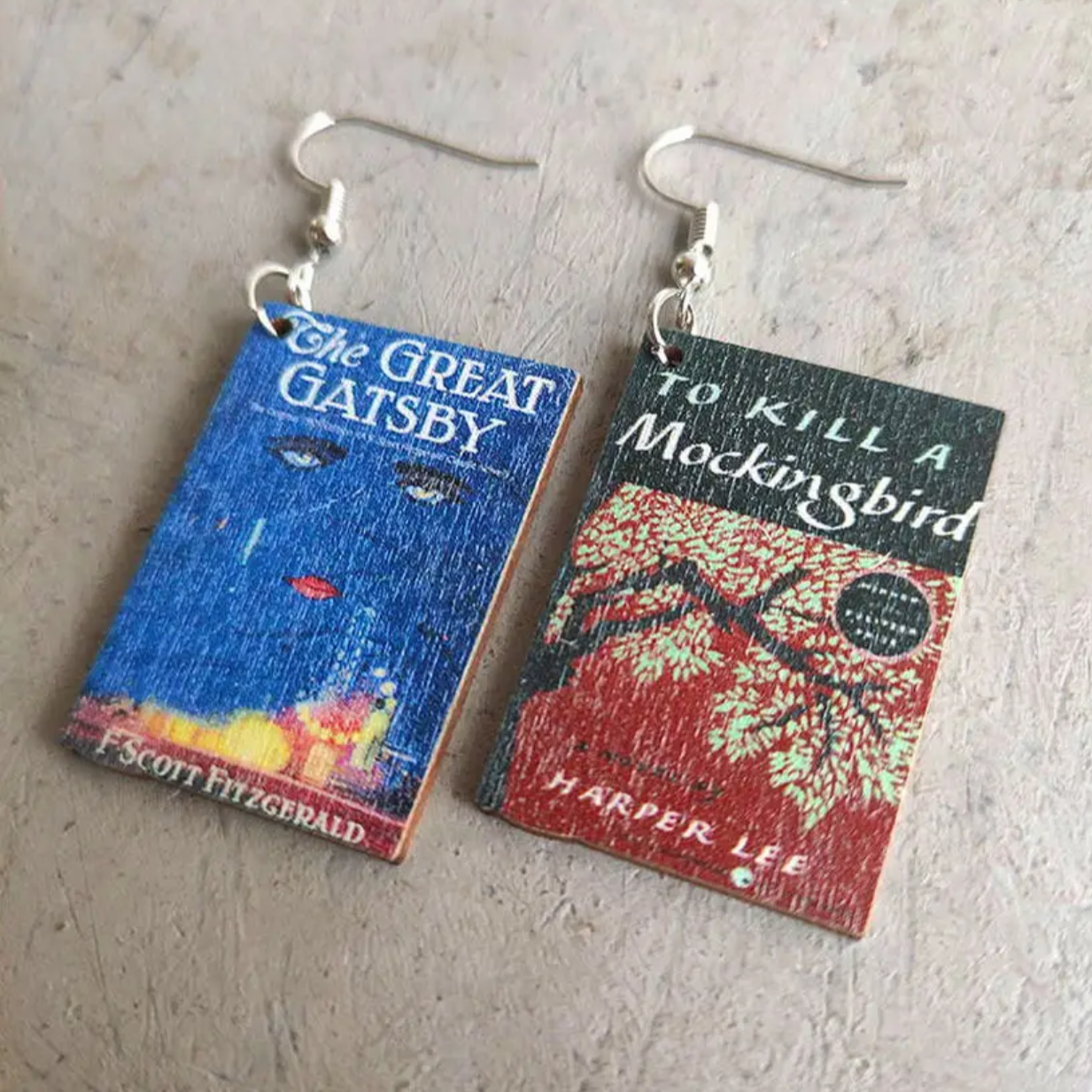 Book Earrings โ The Perfect Accessory for Every Literary Lover! ๐ - Rhythms of Grace Creative