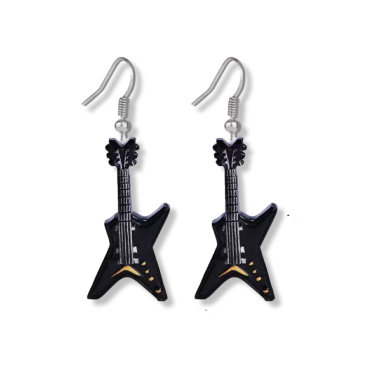 Amp Up Your Style with Musical Instrument Dangle Earrings! 🎶 - Rhythms of Grace Creative