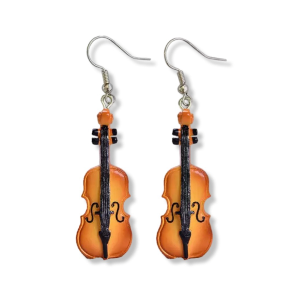Amp Up Your Style with Musical Instrument Dangle Earrings! 🎶 - Rhythms of Grace Creative