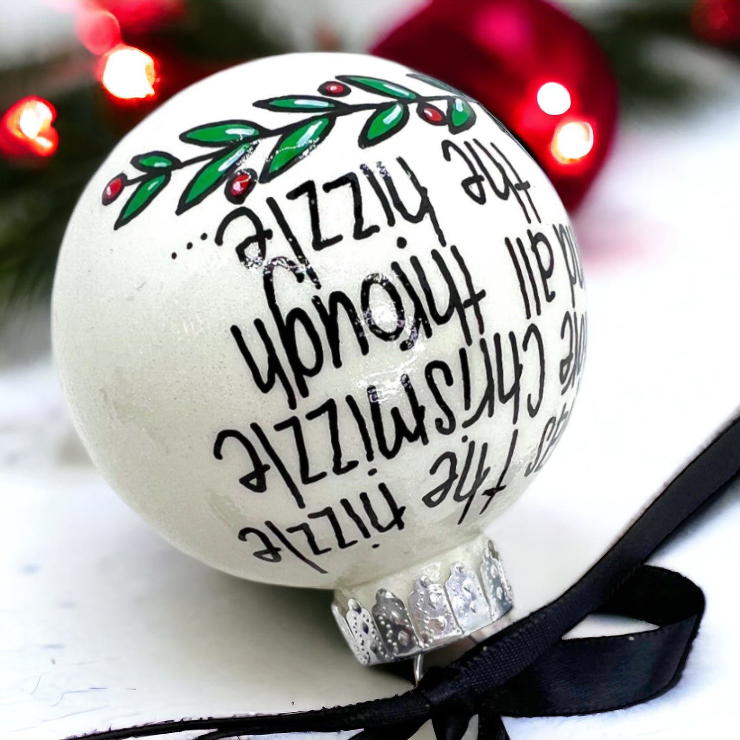 Slang Christmas Ornament: ‘Twas the Night Before Chrismizzle