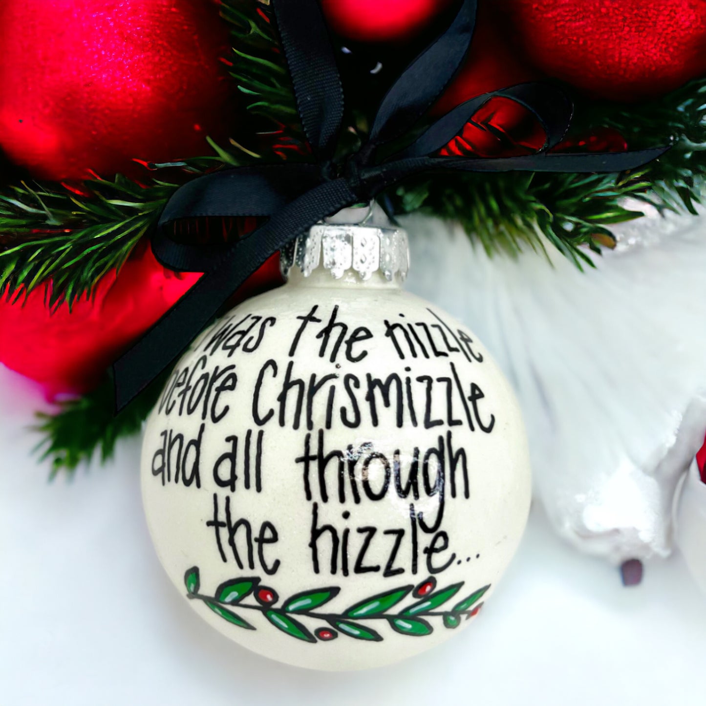 Slang Christmas Ornament: ‘Twas the Night Before Chrismizzle