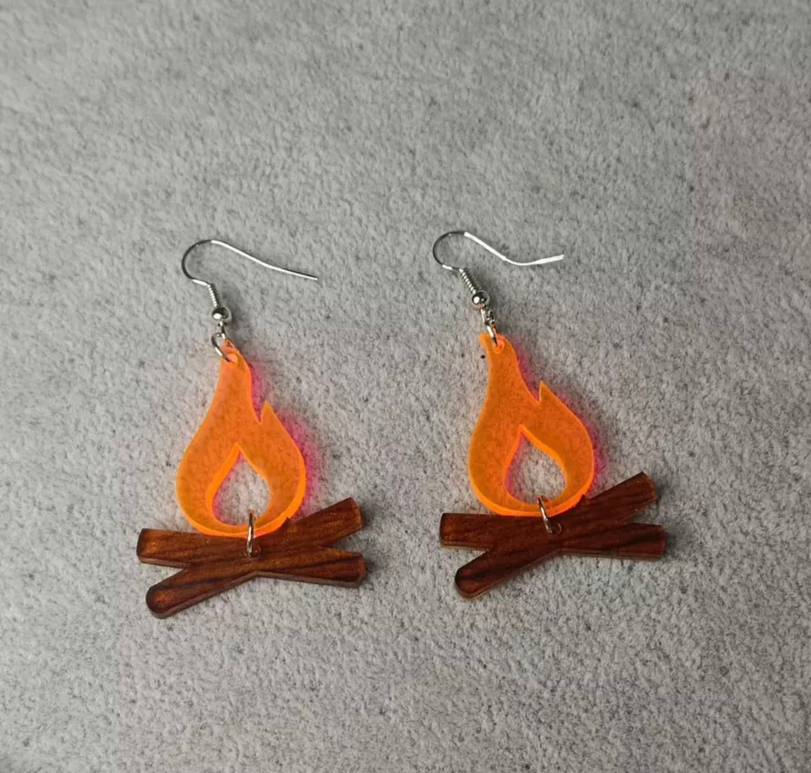 Campfire Chic: Dazzling Earrings to Spark Your Adventure!