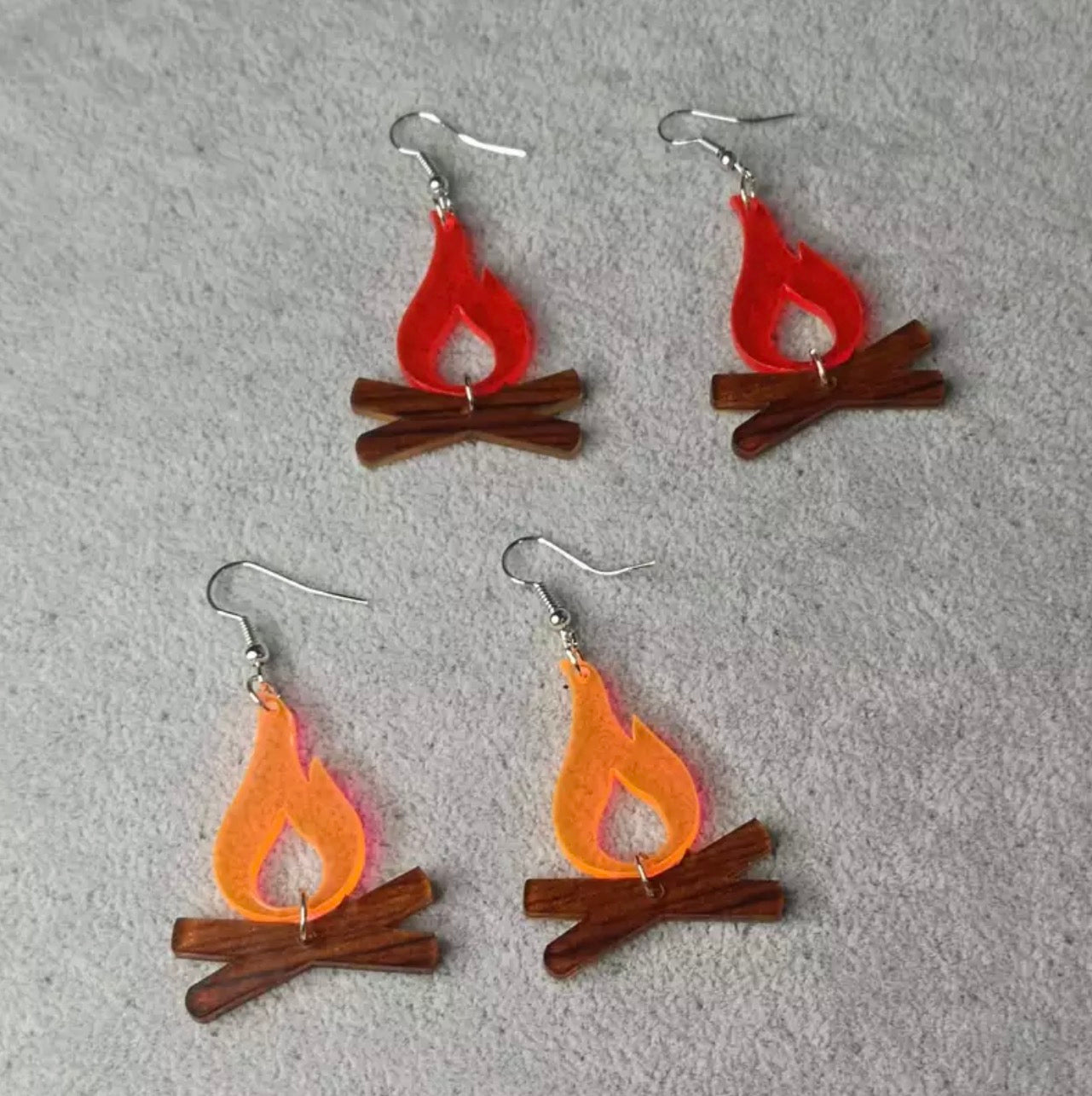Campfire Chic: Dazzling Earrings to Spark Your Adventure!