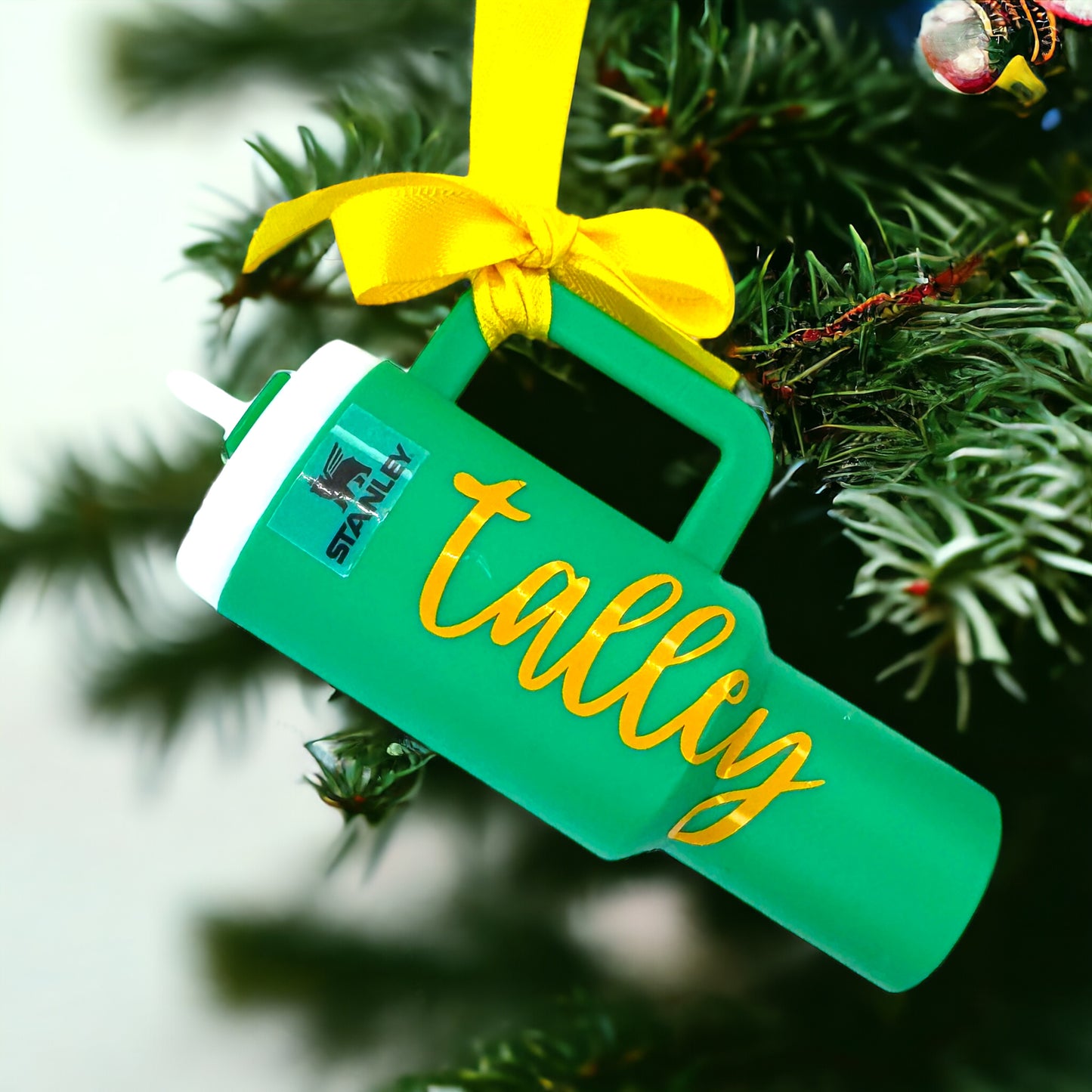 Cheers to the Season: Personalized Mini Stanley Cup Ornaments for the Perfect Gift!