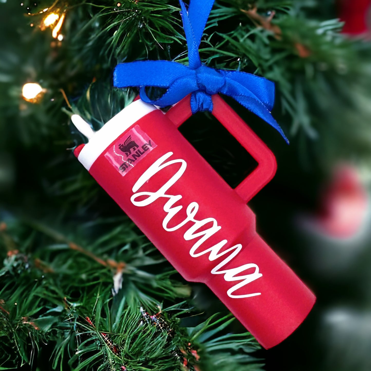 Cheers to the Season: Personalized Mini Stanley Cup Ornaments for the Perfect Gift!
