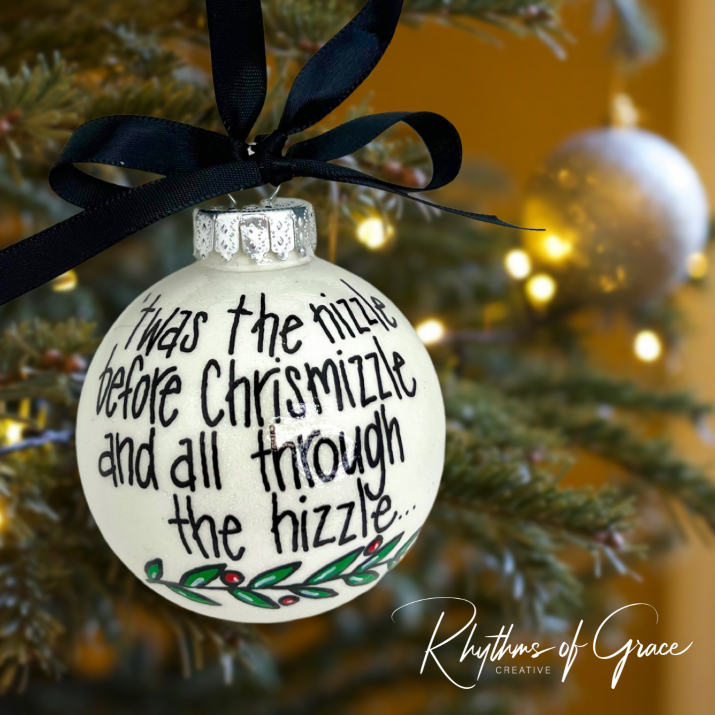 Slang Christmas Ornament: ‘Twas the Night Before Chrismizzle