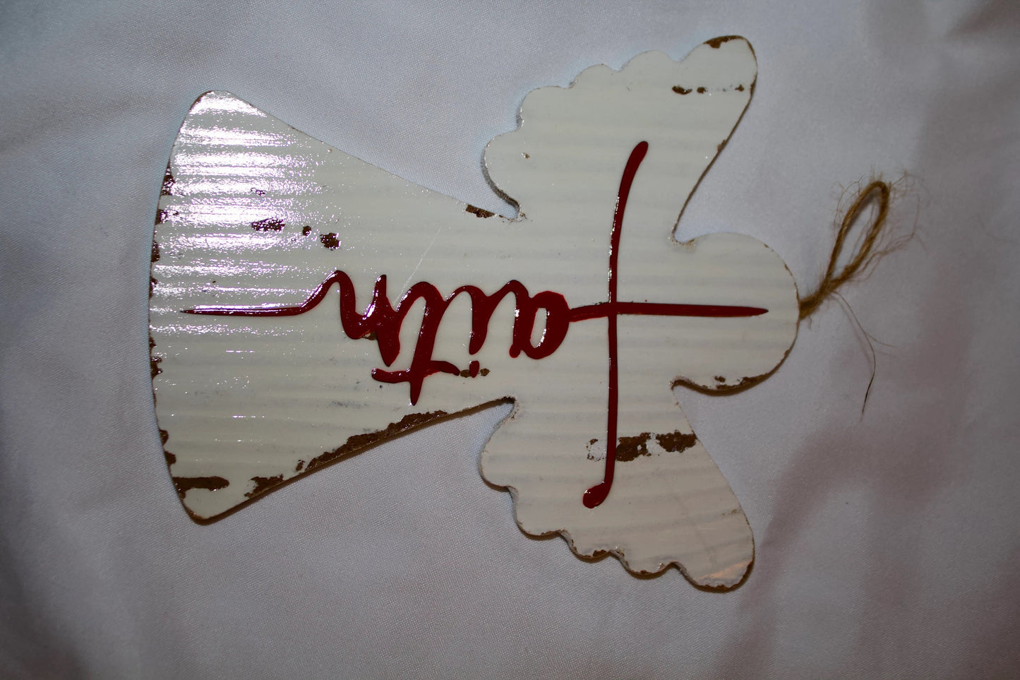 Angel Christmas Ornament: "Faith" – A Beautiful Christian Keepsake