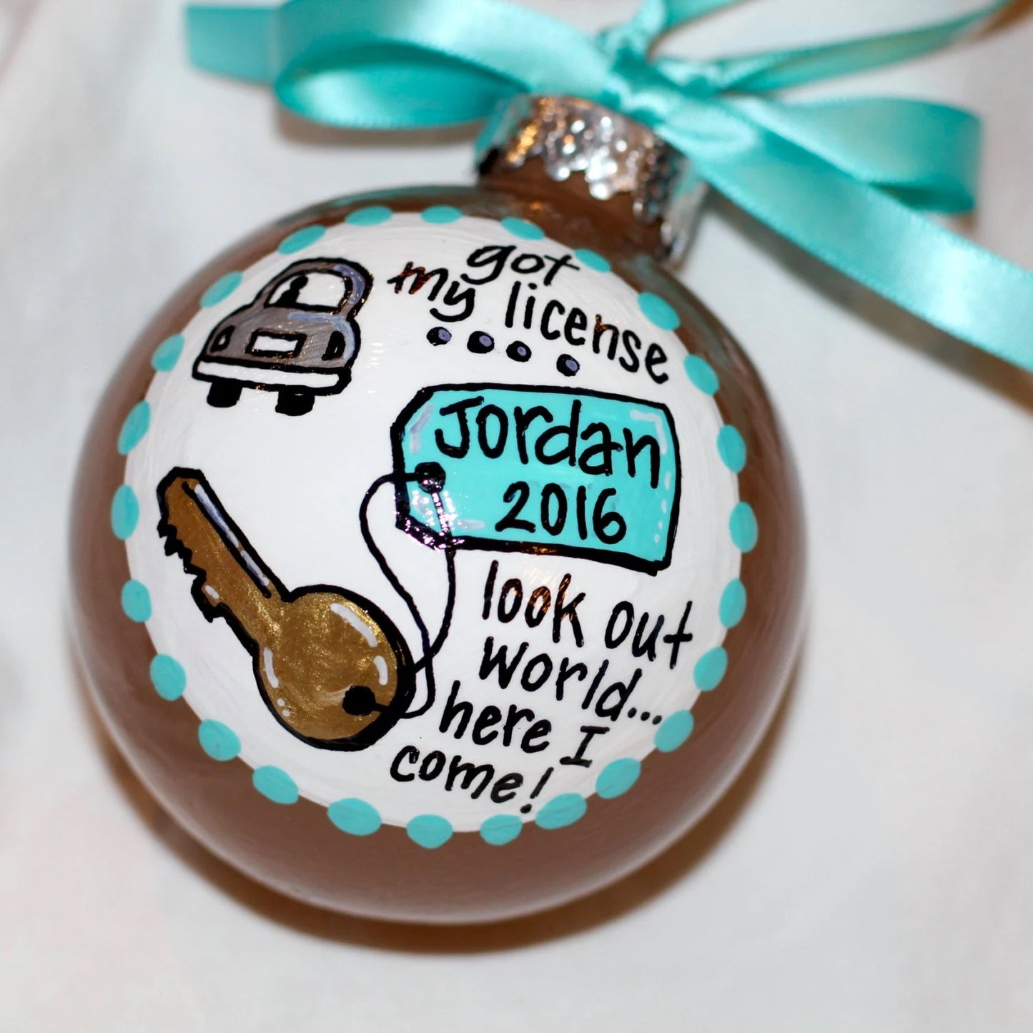 Christmas Ornament: "Driver's License" – Celebrate the New Driver in Your Life