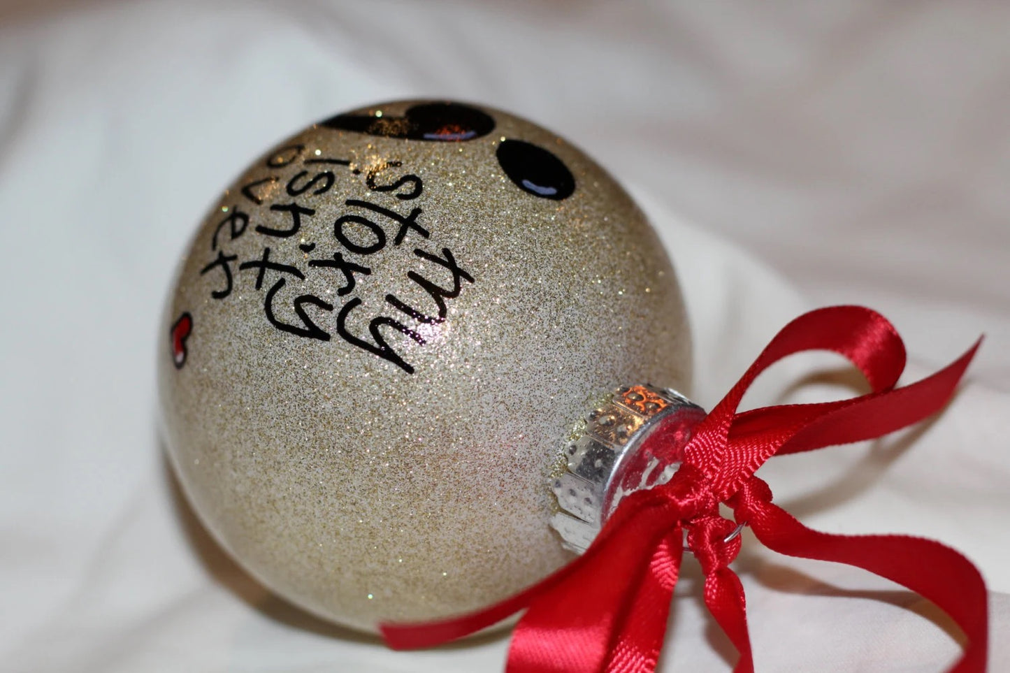 Semicolon Hope Ornament - A Symbol of Strength, Love, and Life's Unfinished Story