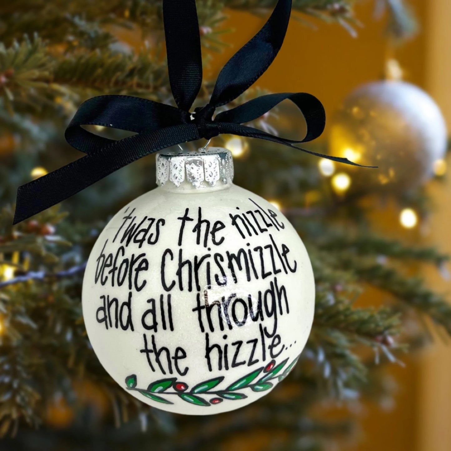 Slang Christmas Ornament: ‘Twas the Night Before Chrismizzle
