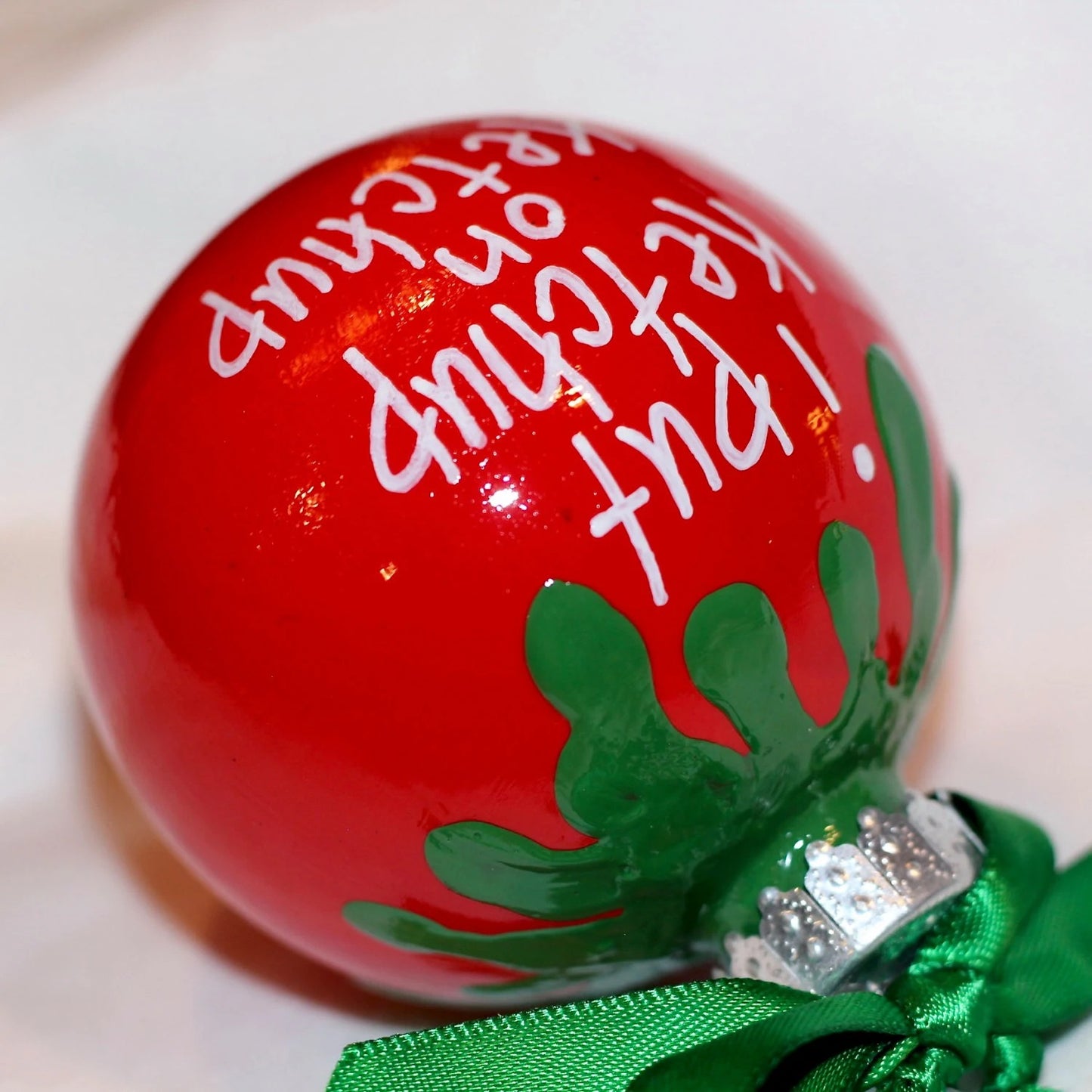 Christmas Ornament "Ketchup" - The Perfect Stocking Stuffer for Ketchup Lovers