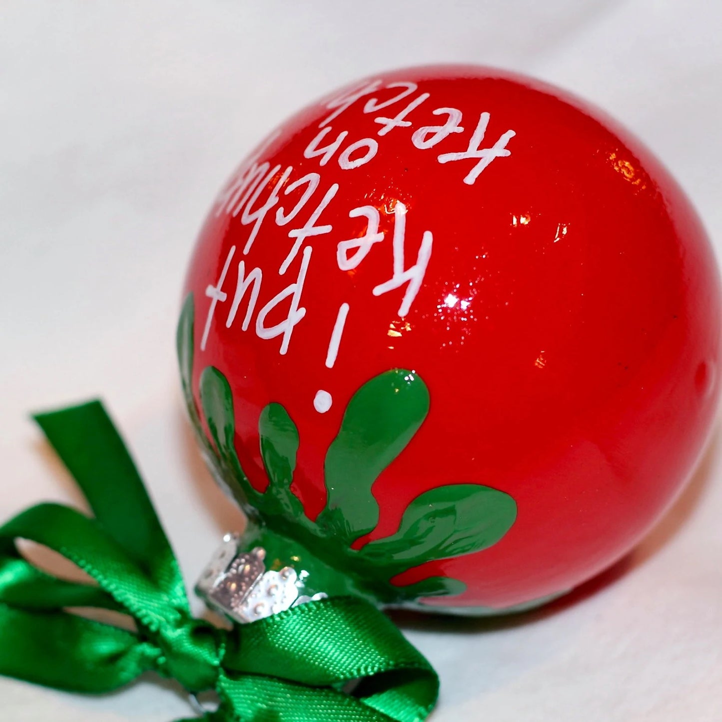 Christmas Ornament "Ketchup" - The Perfect Stocking Stuffer for Ketchup Lovers