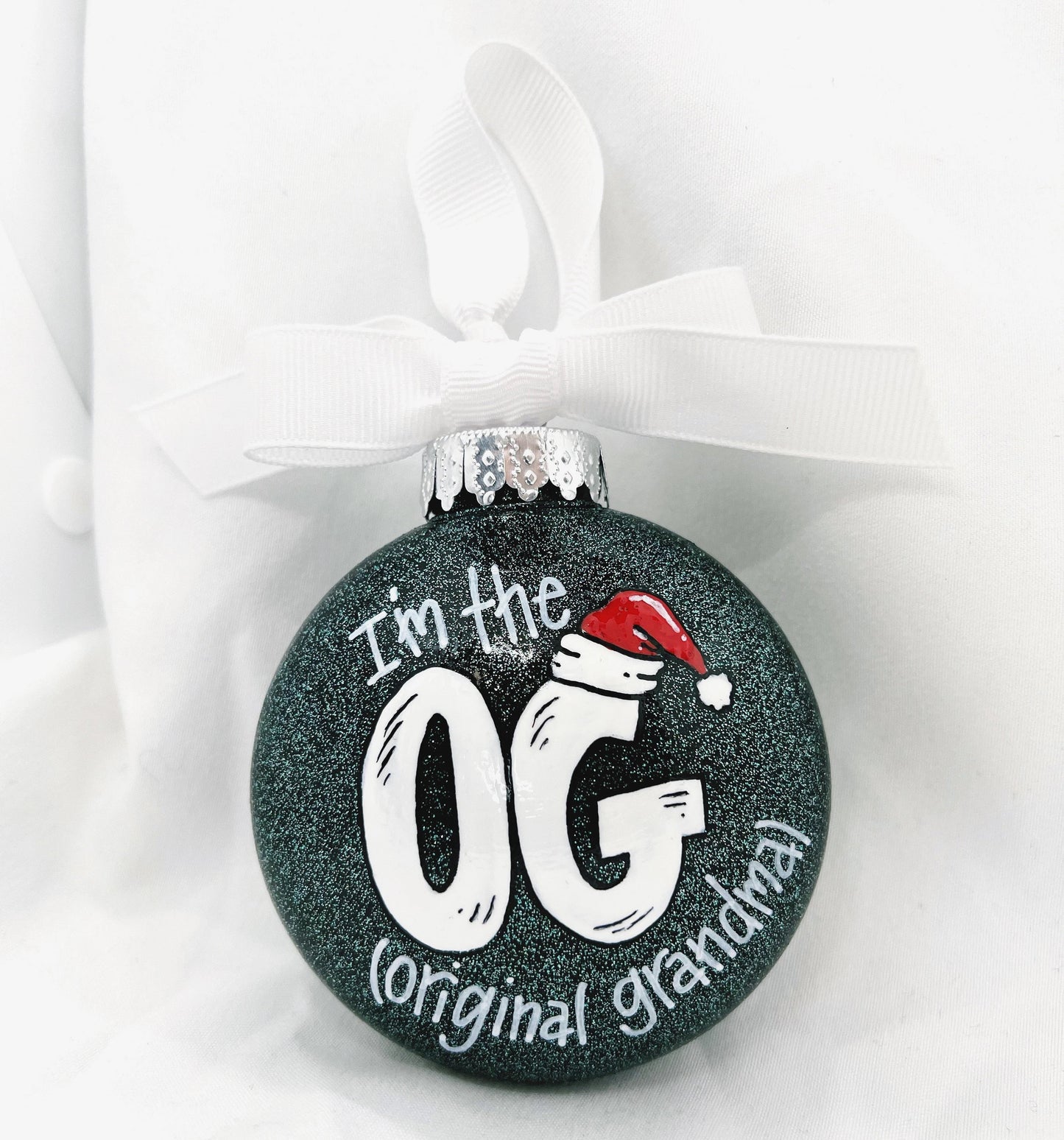 Christmas Ornament: "I'm the OG (Original Grandma/Grandpa)"