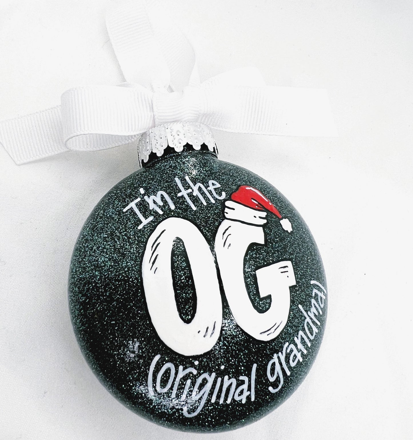 Christmas Ornament: "I'm the OG (Original Grandma/Grandpa)"