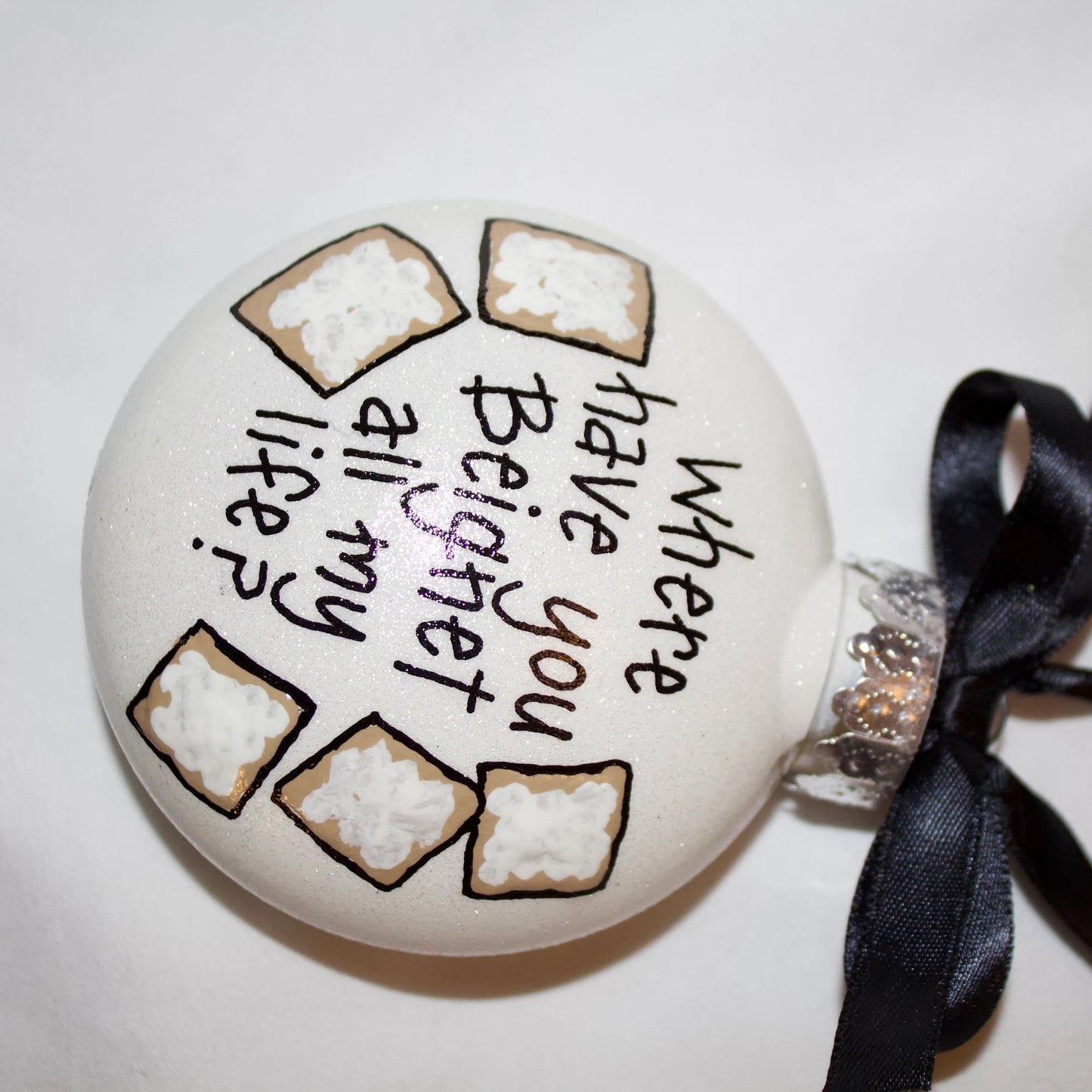 Christmas Ornament: "Where Have You Beignet All My Life?"