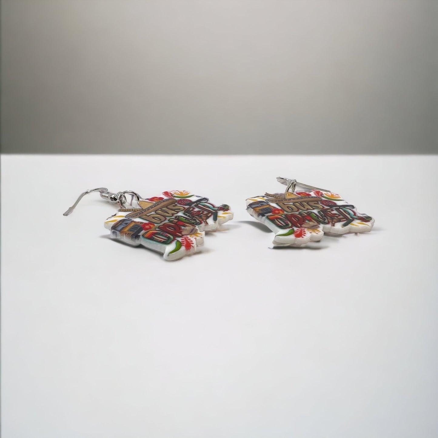 School Bus Driver Earrings - Show Your Love on the Road! ๐ - Rhythms of Grace Creative