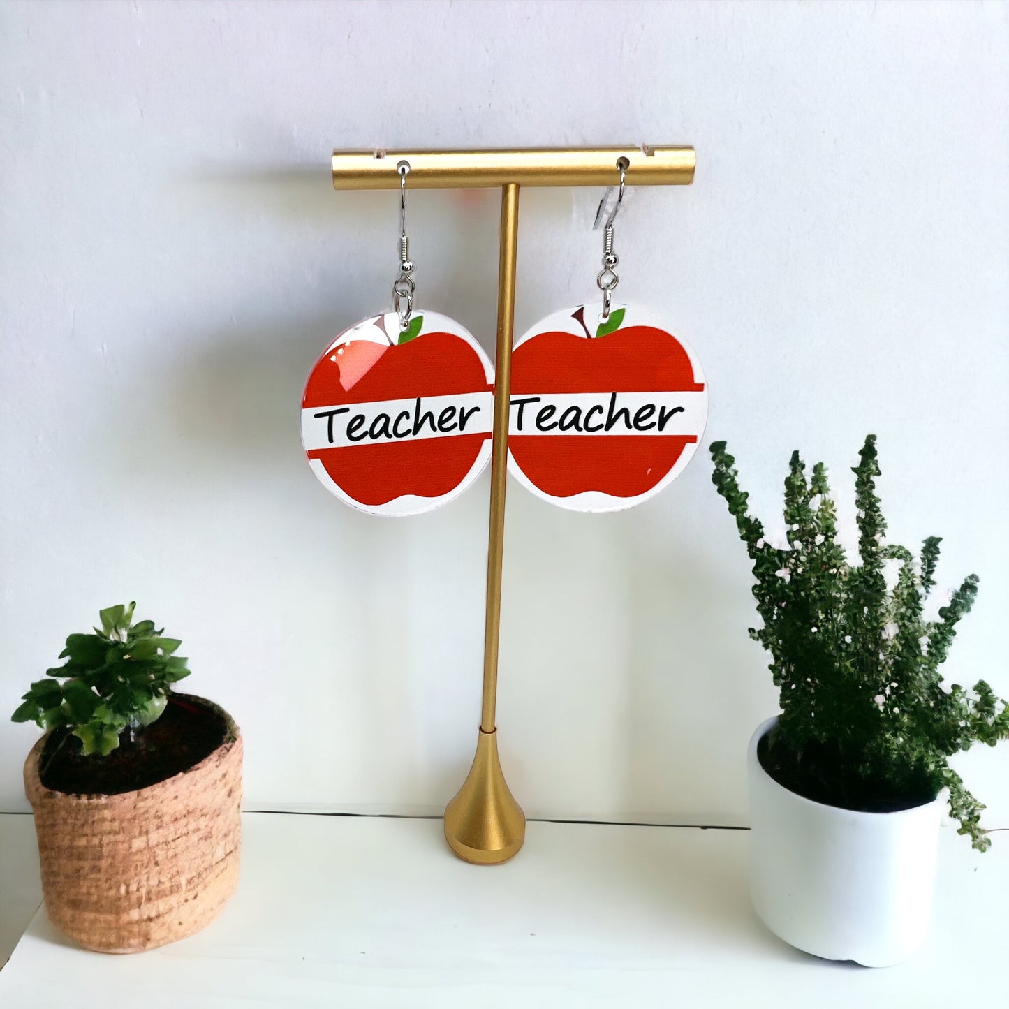 Teacher Earrings Collection: Show Your Passion for Teaching! ๐ - Rhythms of Grace Creative