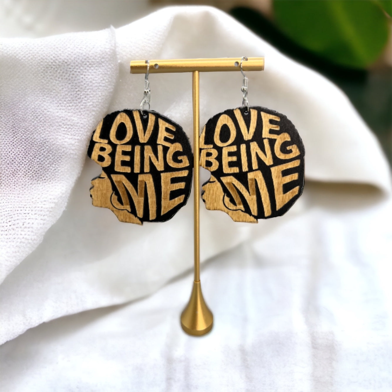 Radiate Royalty: Love Being Me African Queen Earrings! - Rhythms of Grace Creative
