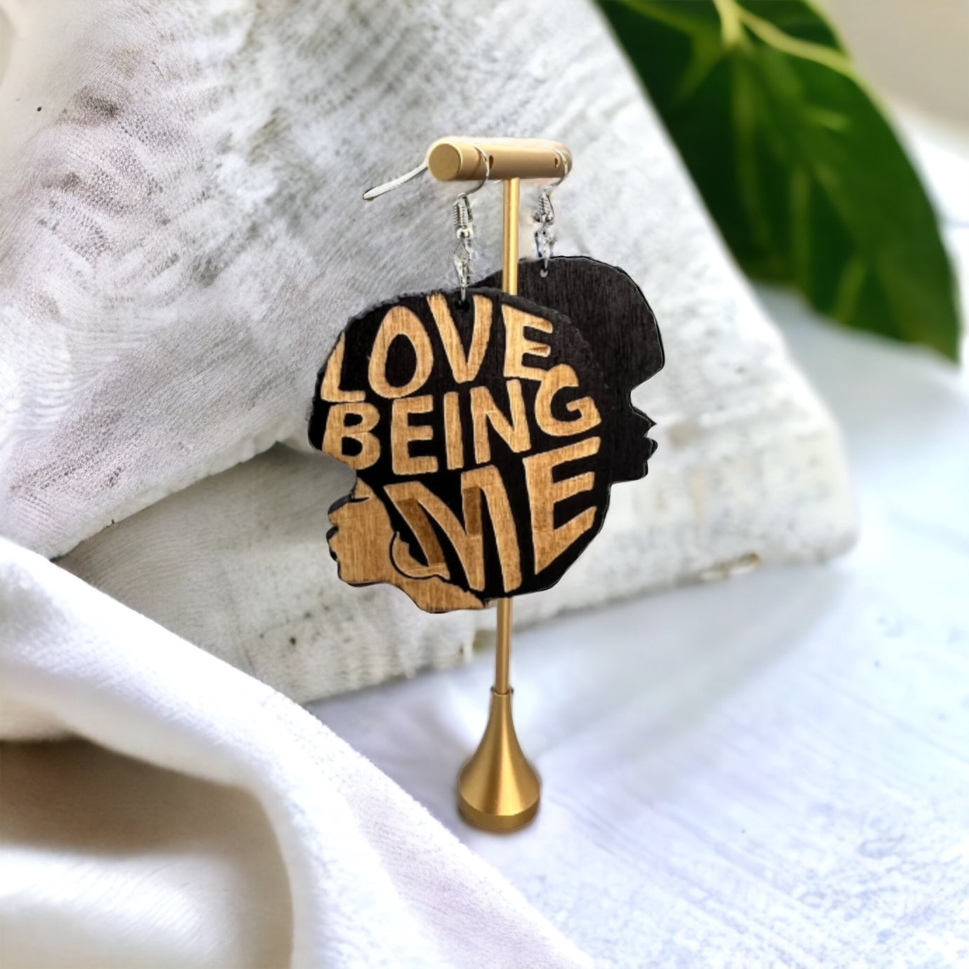 Radiate Royalty: Love Being Me African Queen Earrings! - Rhythms of Grace Creative