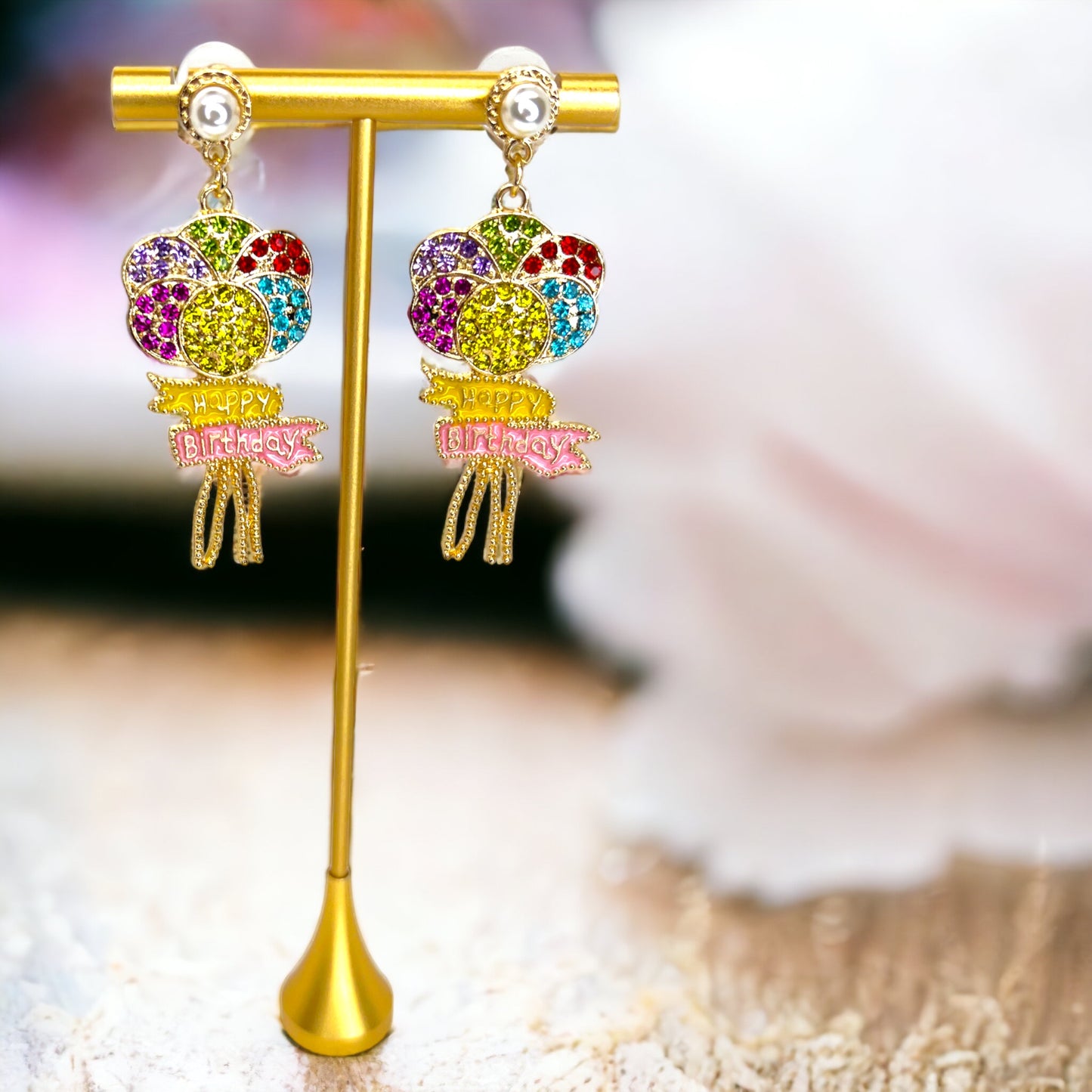 Sparkle & Shine: Birthday Girl Earrings 🎉 - Rhythms of Grace Creative
