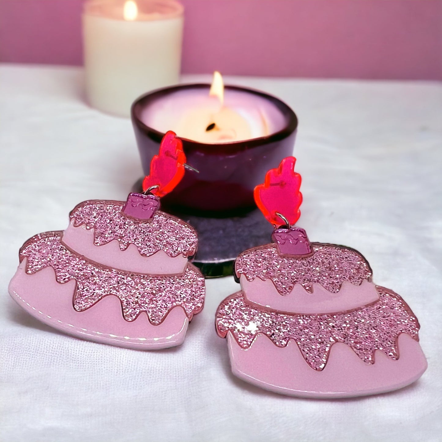 Happy Birthday Earrings - Birthday Accessories, Birthday Queen, Birthday Girl Earrings, Happy Birthday - Rhythms of Grace Creative
