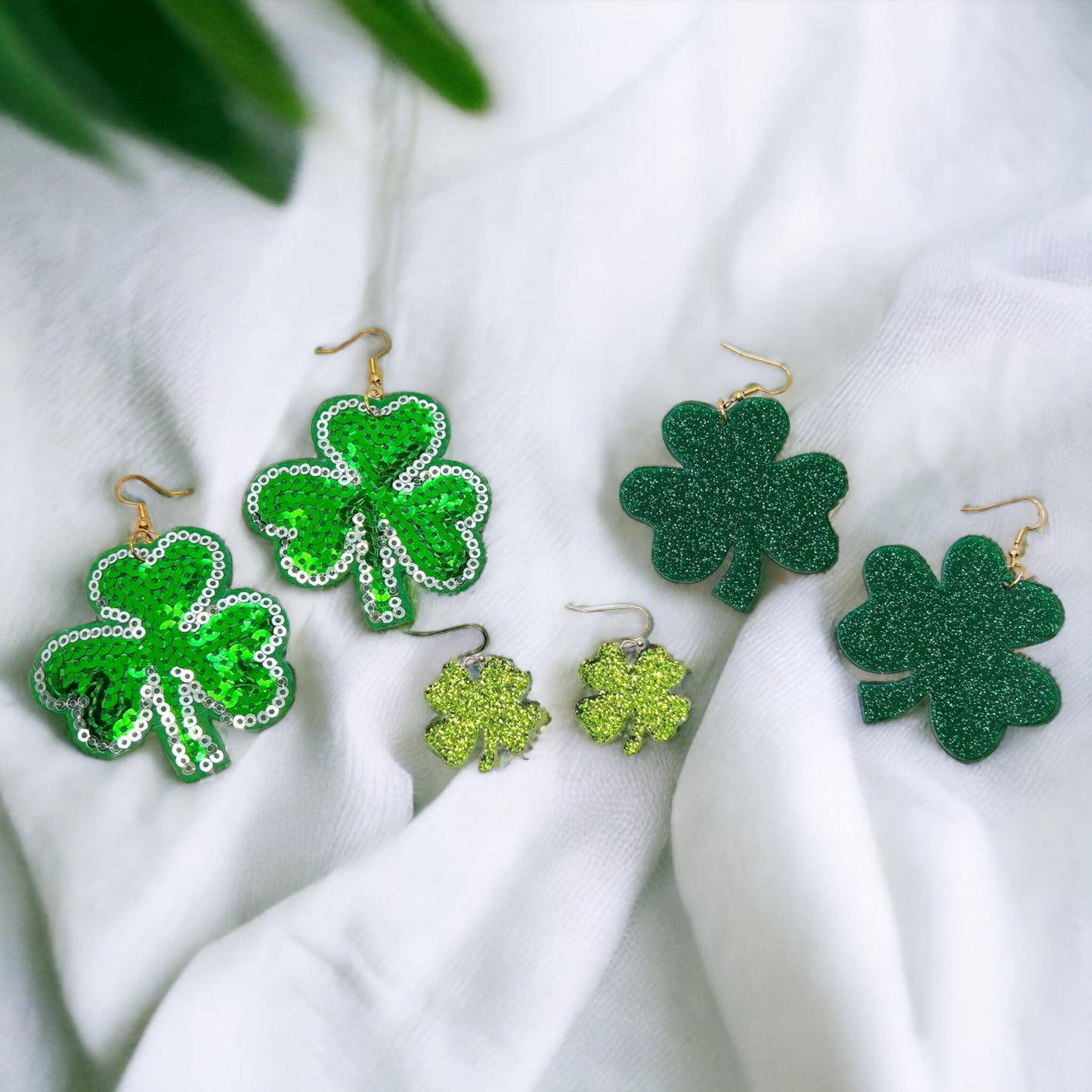 Lucky Shamrock Earrings - Your Perfect St. Patrick's Day Accessory! 🍀 - Rhythms of Grace Creative