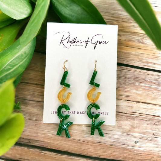 Feelin’ Lucky? These Earrings Say Yes! - Rhythms of Grace Creative