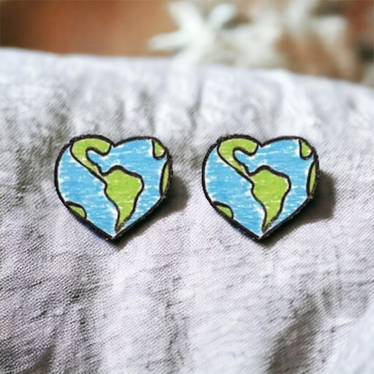 Mother Earth Stud Earrings