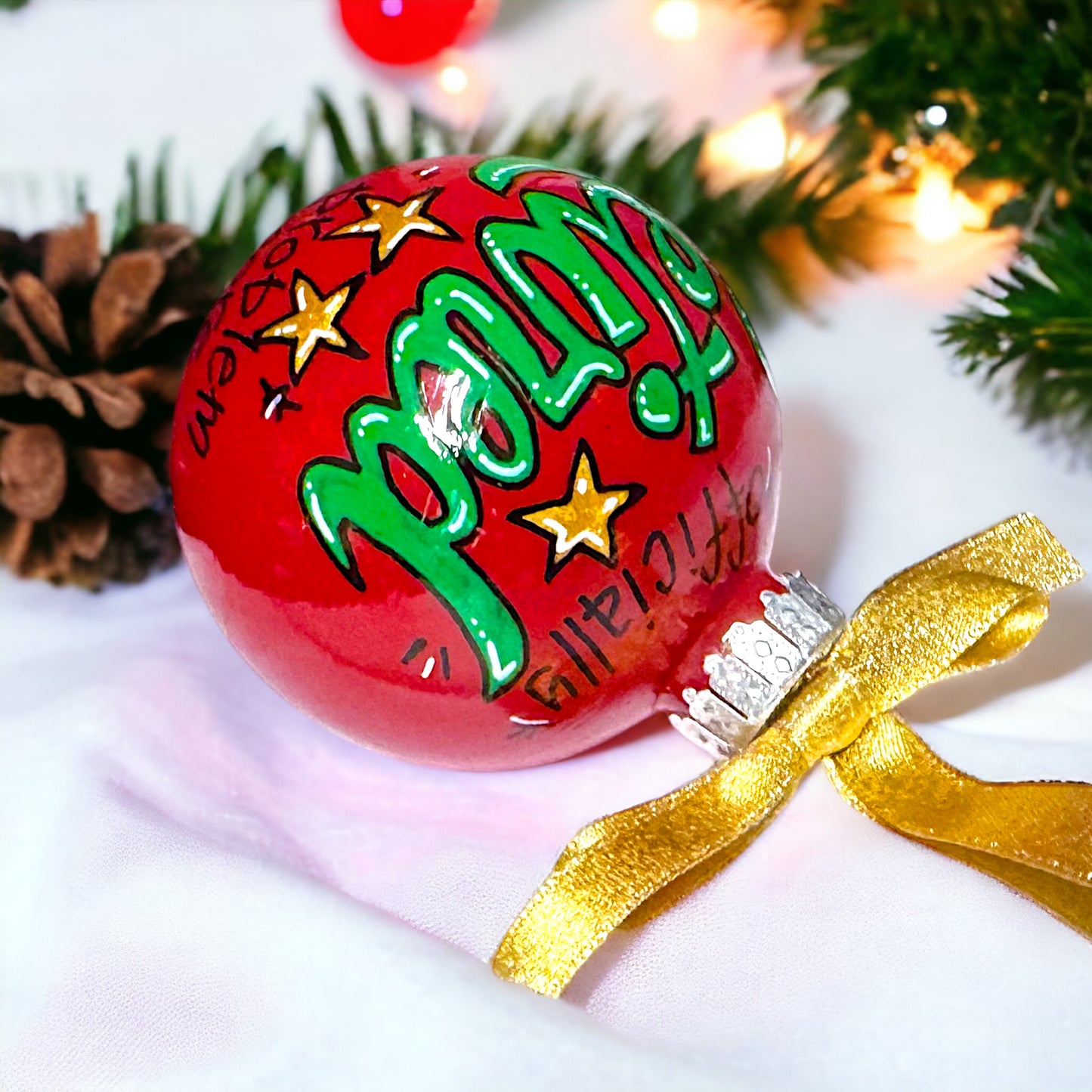 Christmas Ornament: “Officially RETIRED - Not My Problem Anymore!"