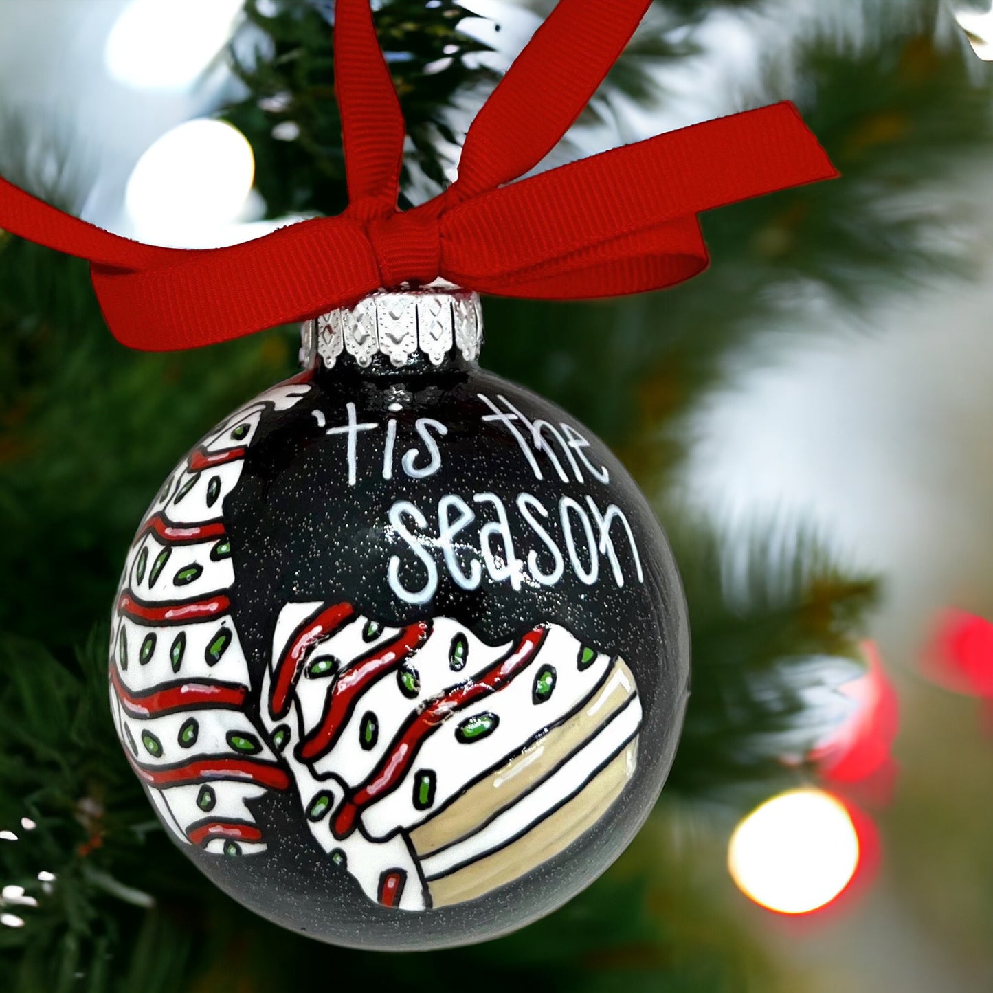 Christmas Ornament: Tree Snack Cakes - Personalized Ornament