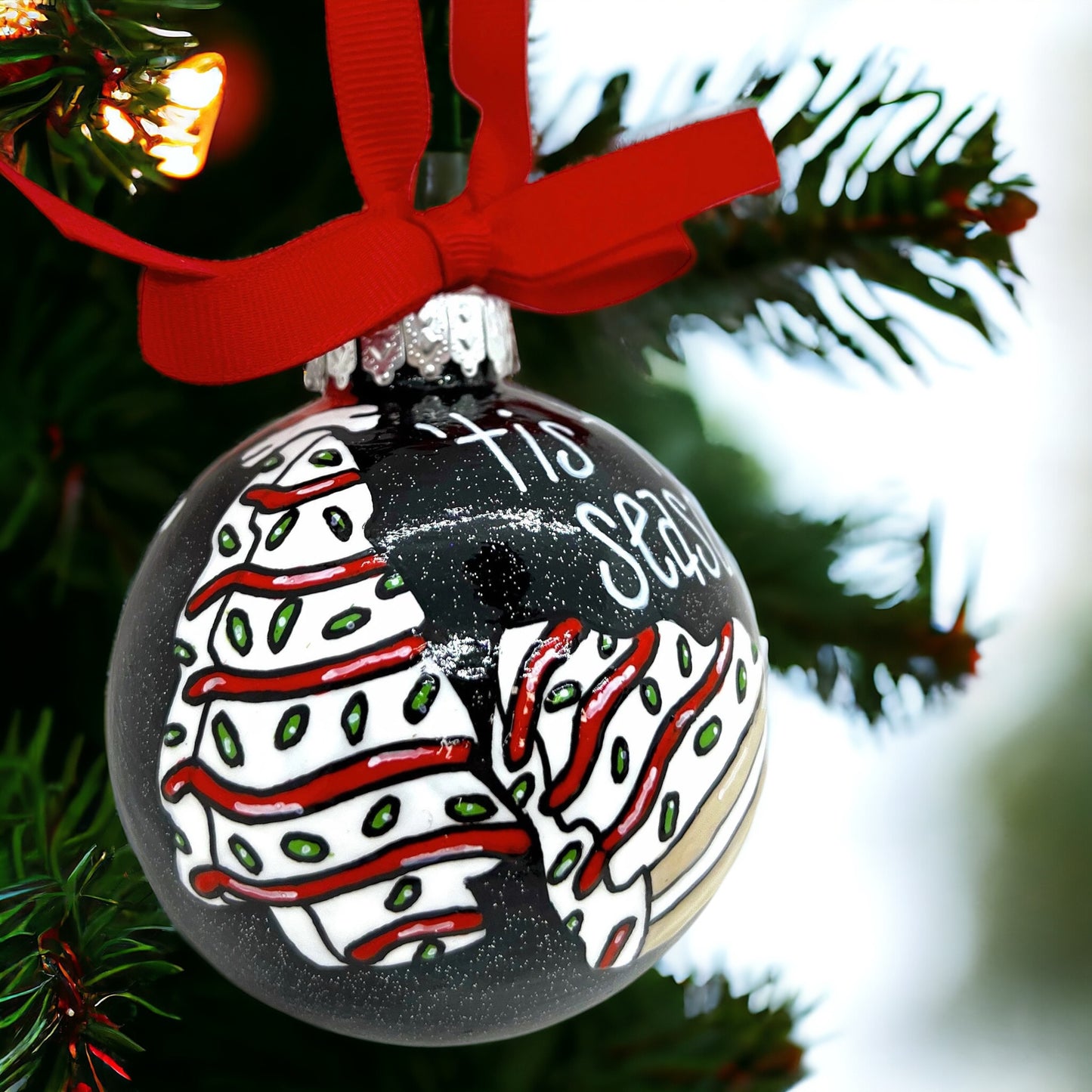 Christmas Ornament: Tree Snack Cakes - Personalized Ornament