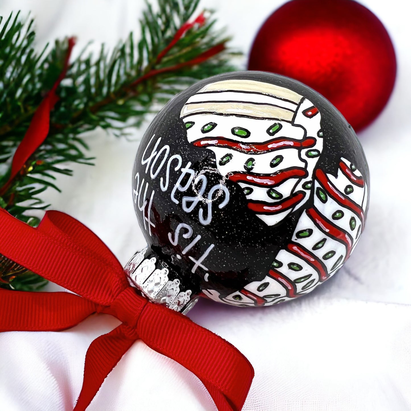 Christmas Ornament: Tree Snack Cakes - Personalized Ornament