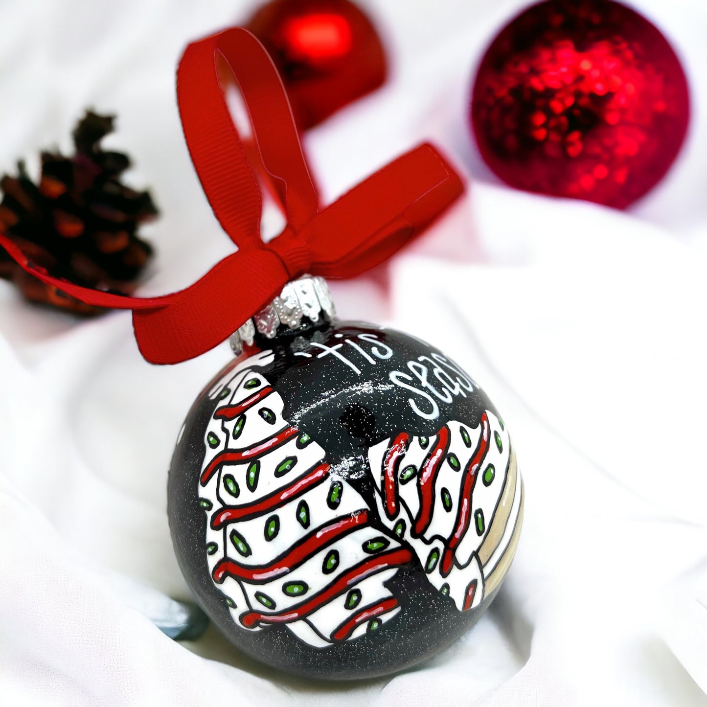 Christmas Ornament: Tree Snack Cakes - Personalized Ornament