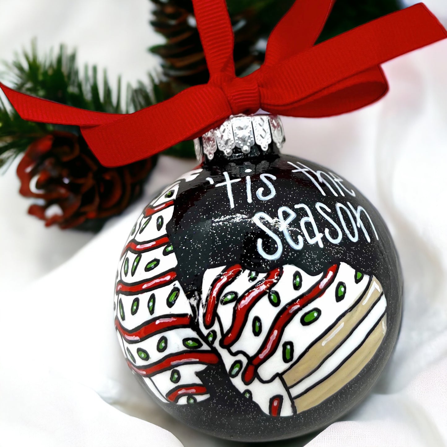 Christmas Ornament: Tree Snack Cakes - Personalized Ornament