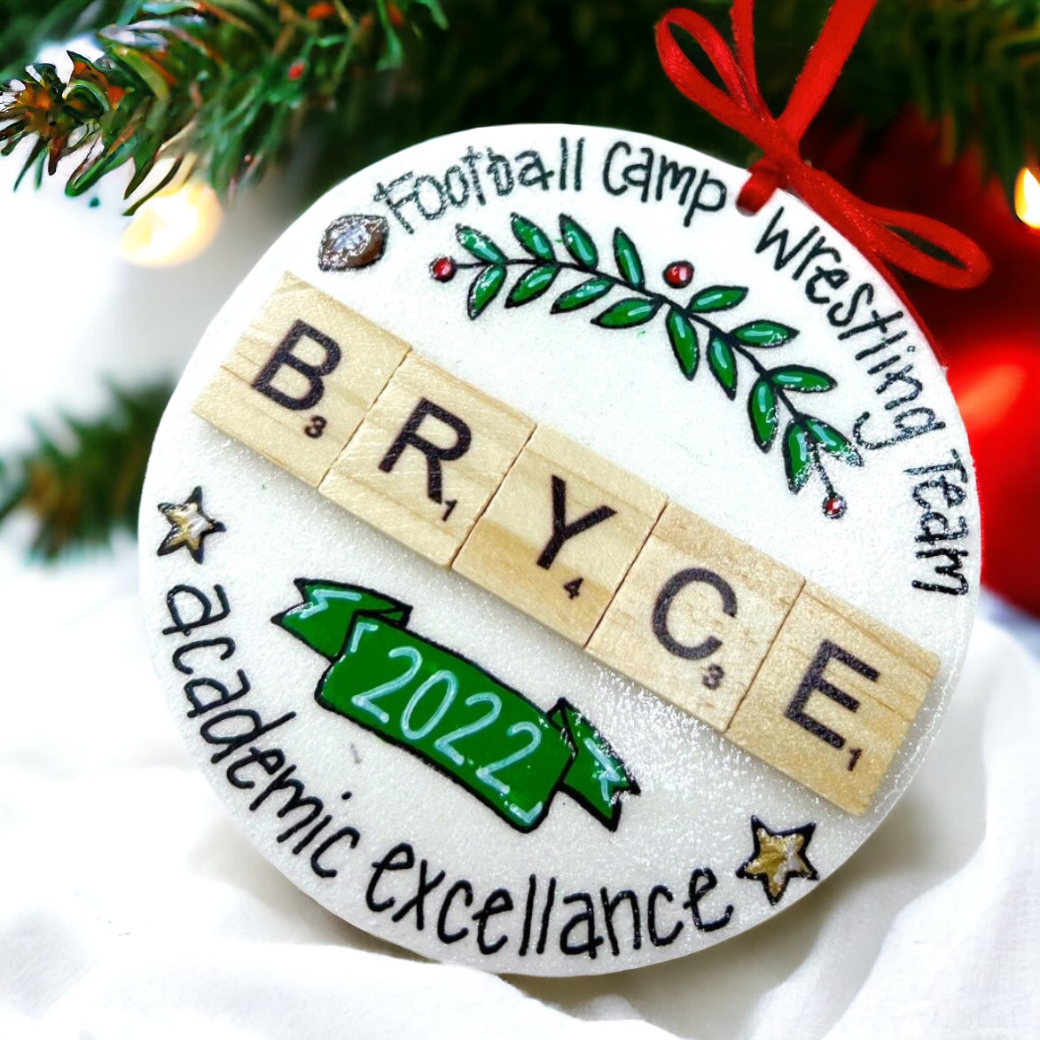 Christmas Ornament: Yearly Highlights & Personalization Your Way! - Rhythms of Grace Creative